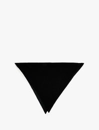 Simli Saten Kare Şal