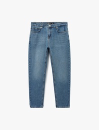 Pamuklu Normal Bel Regular Fit Tapered Jean Pantolon - Joe Jean