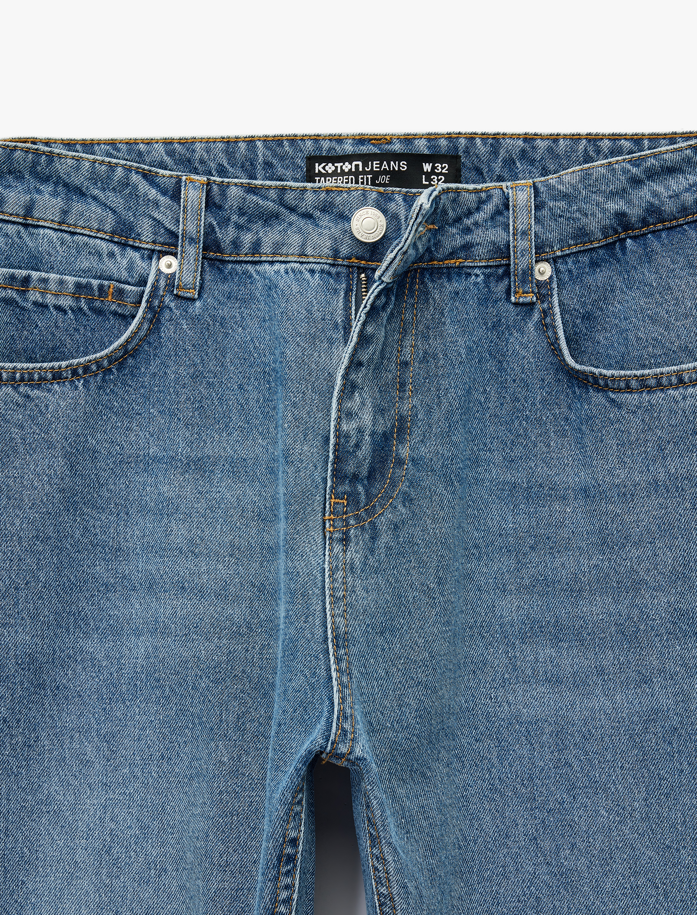   Pamuklu Normal Bel Regular Fit Tapered Jean Pantolon - Joe Jean