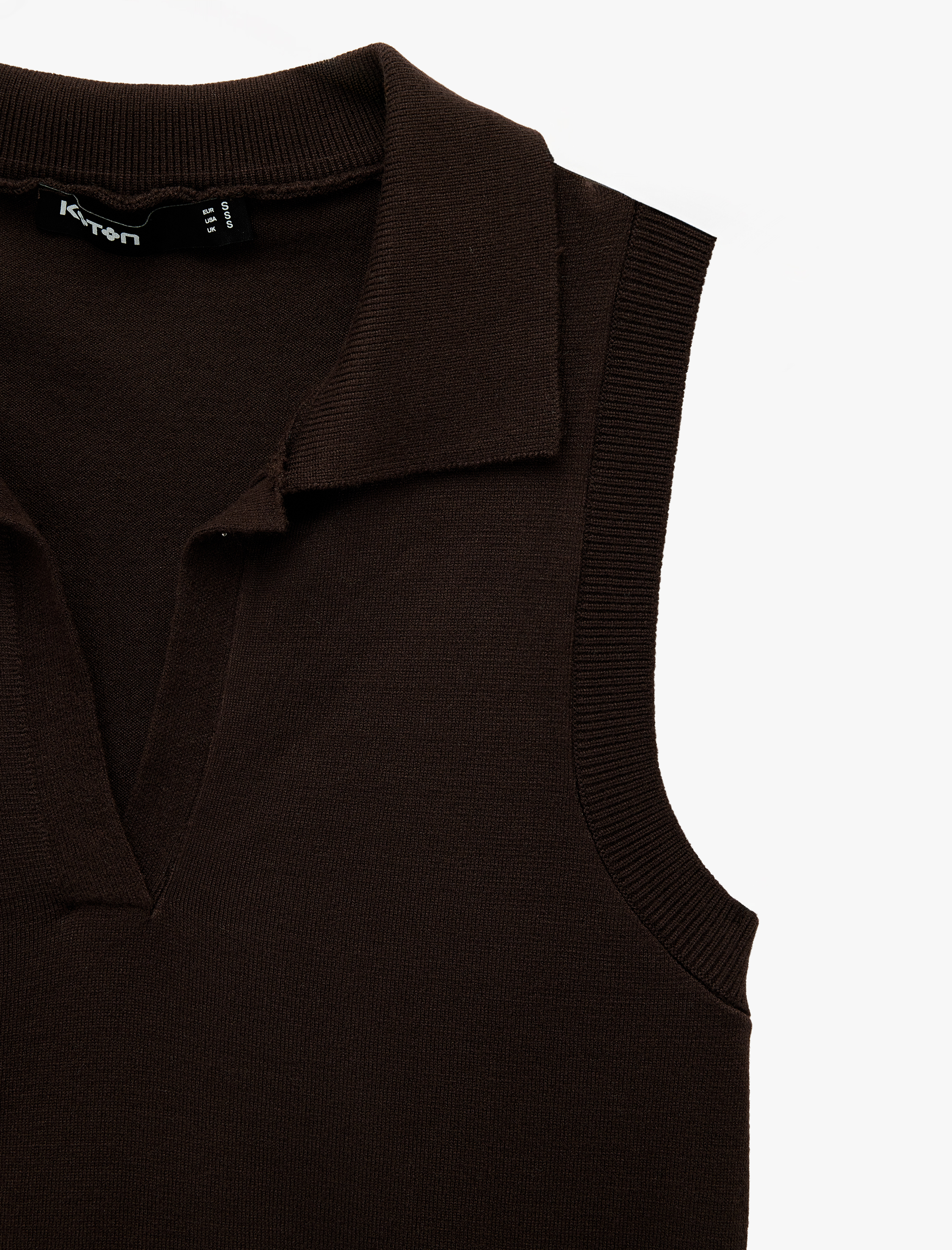   Regular Fit Polo Yaka Süveter