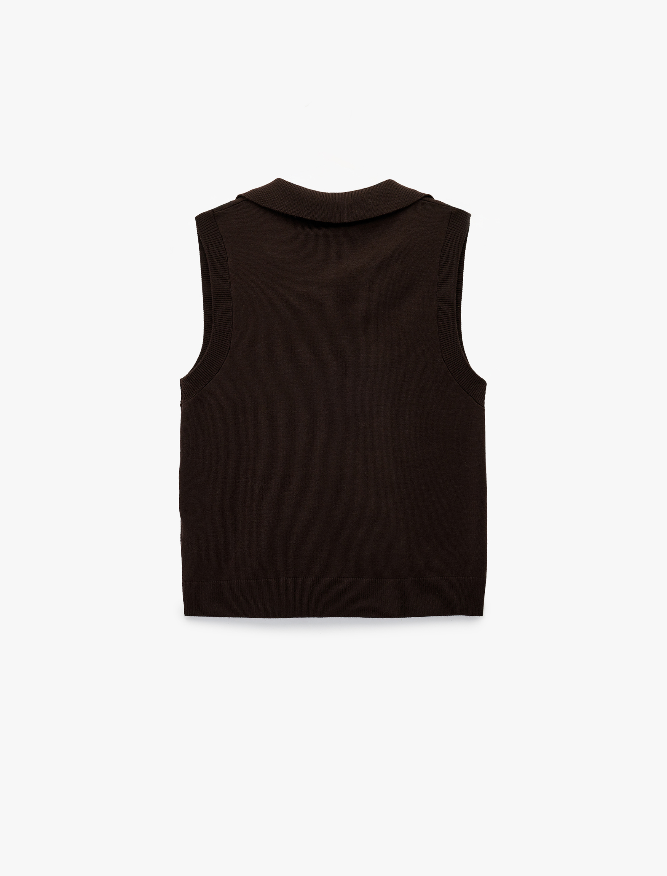   Regular Fit Polo Yaka Süveter