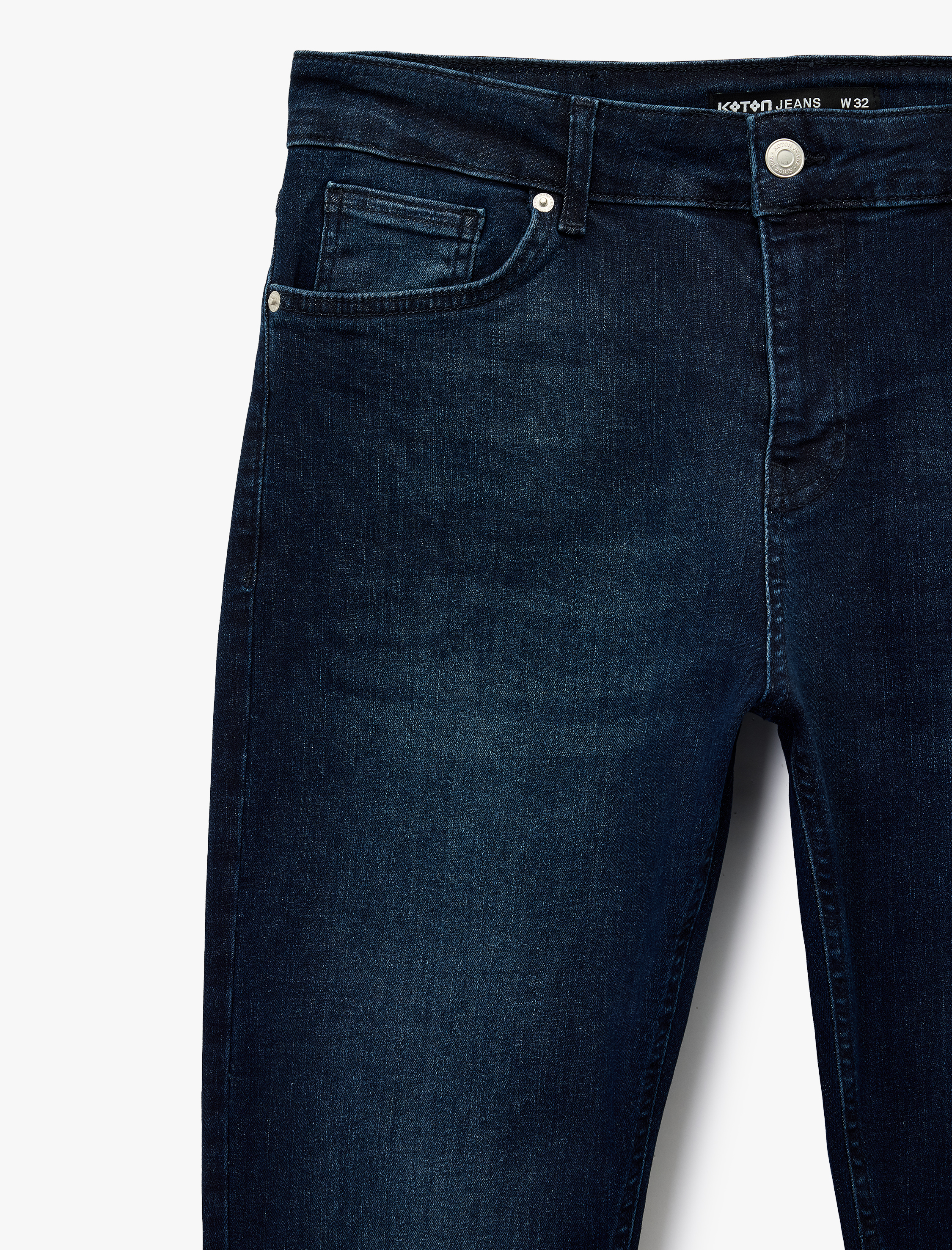   Pamuklu Normal Bel Slim Fit Jean Pantolon - Brad Jean