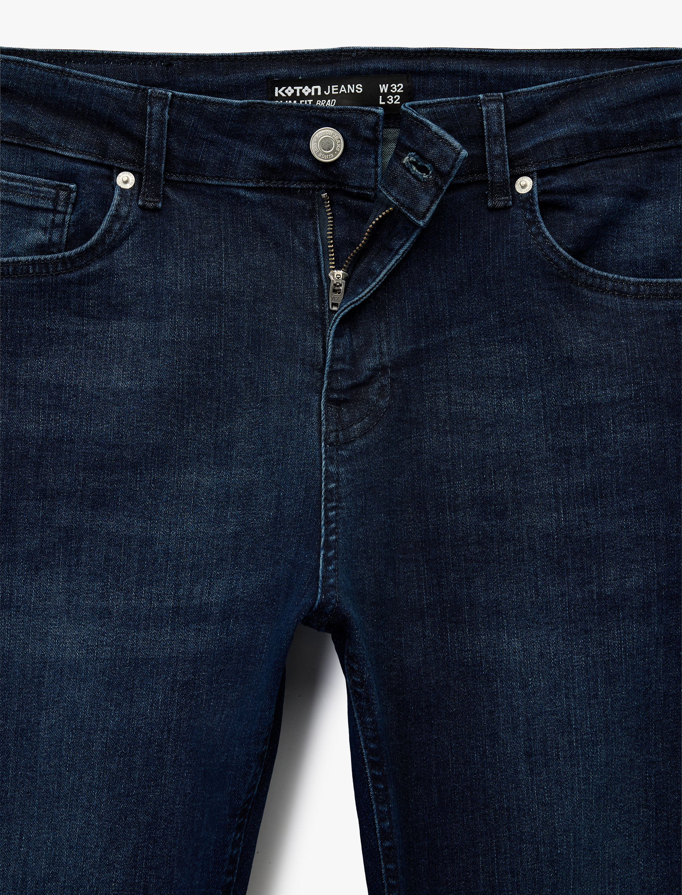   Pamuklu Normal Bel Slim Fit Jean Pantolon - Brad Jean