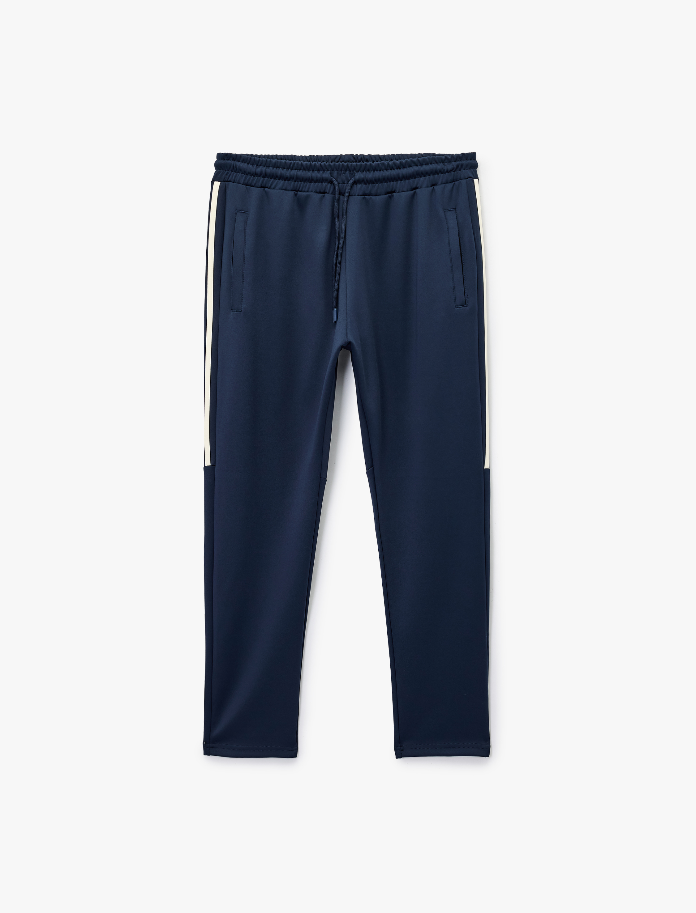   Beli Bağcıklı Cepli Biyeli Spor Jogger Eşofman Altı