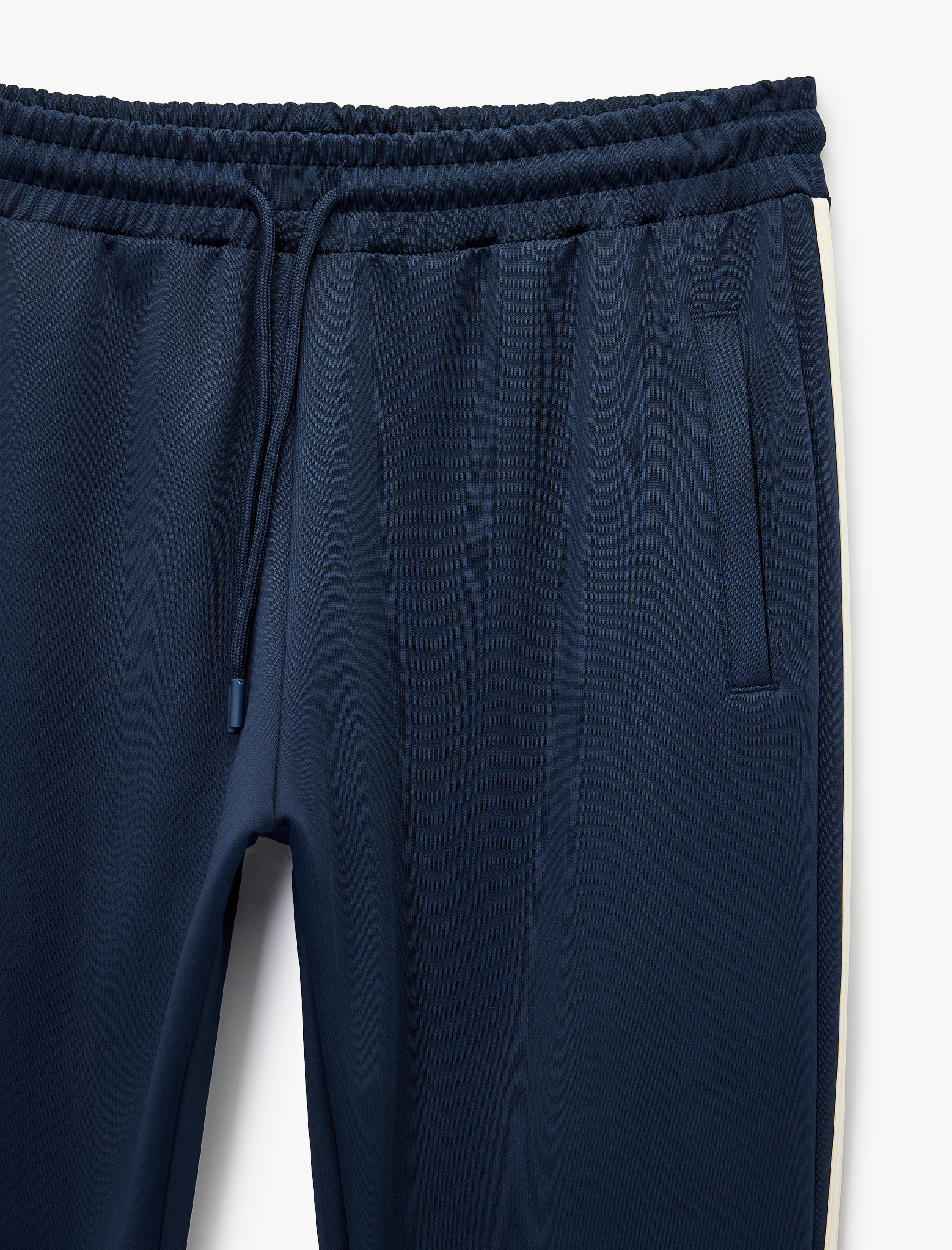   Beli Bağcıklı Cepli Biyeli Spor Jogger Eşofman Altı