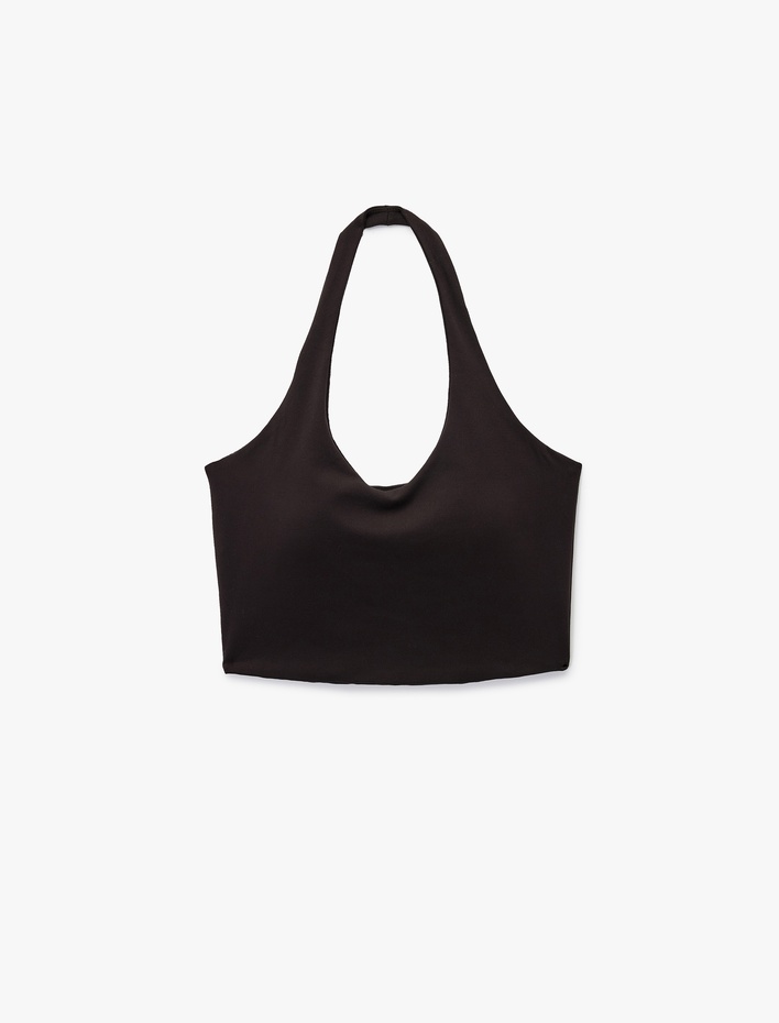  Halter Yaka Kolsuz Sporcu Sütyeni