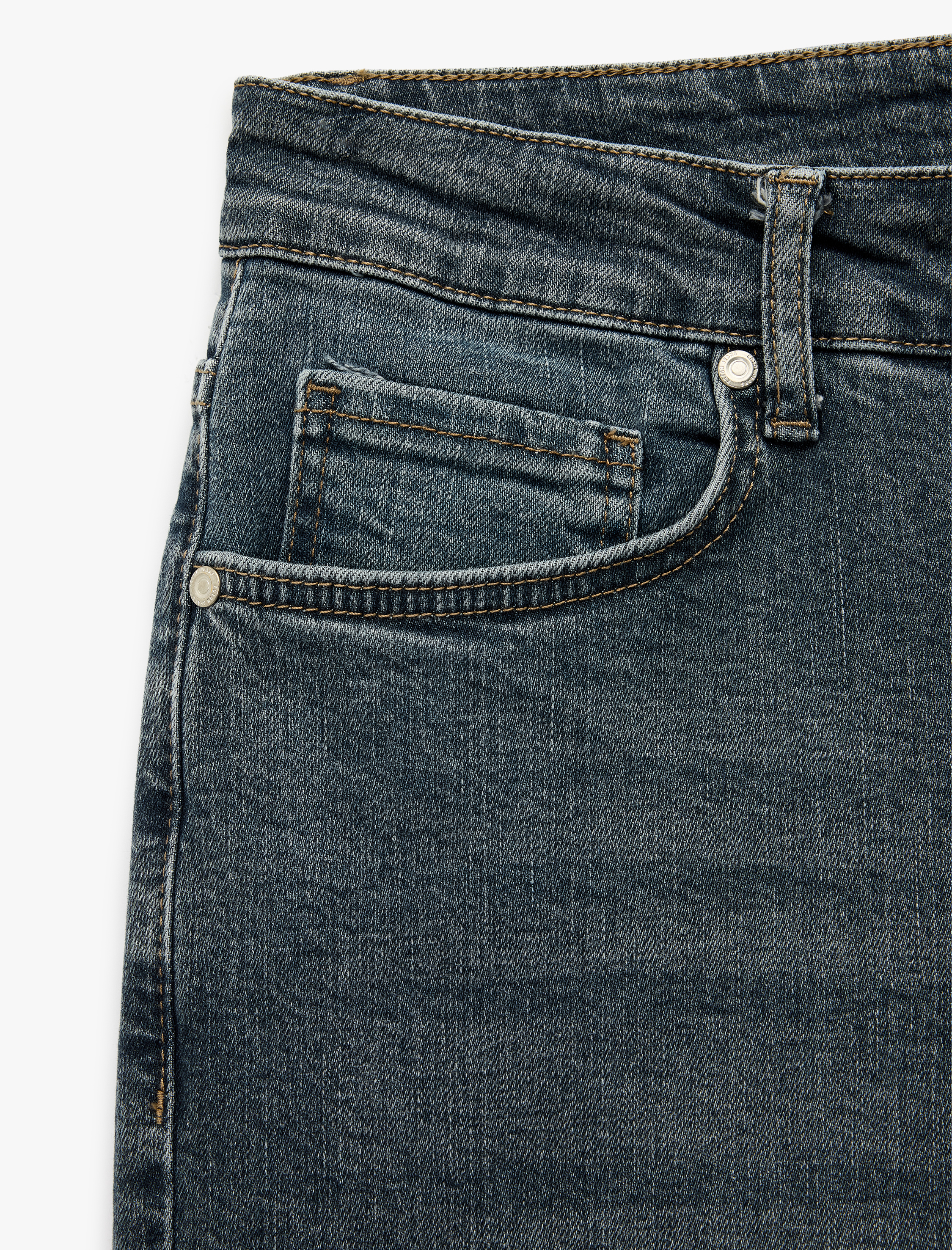   Normal Bel Pamuklu Slim Fit Jean Pantolon - Brad Jean