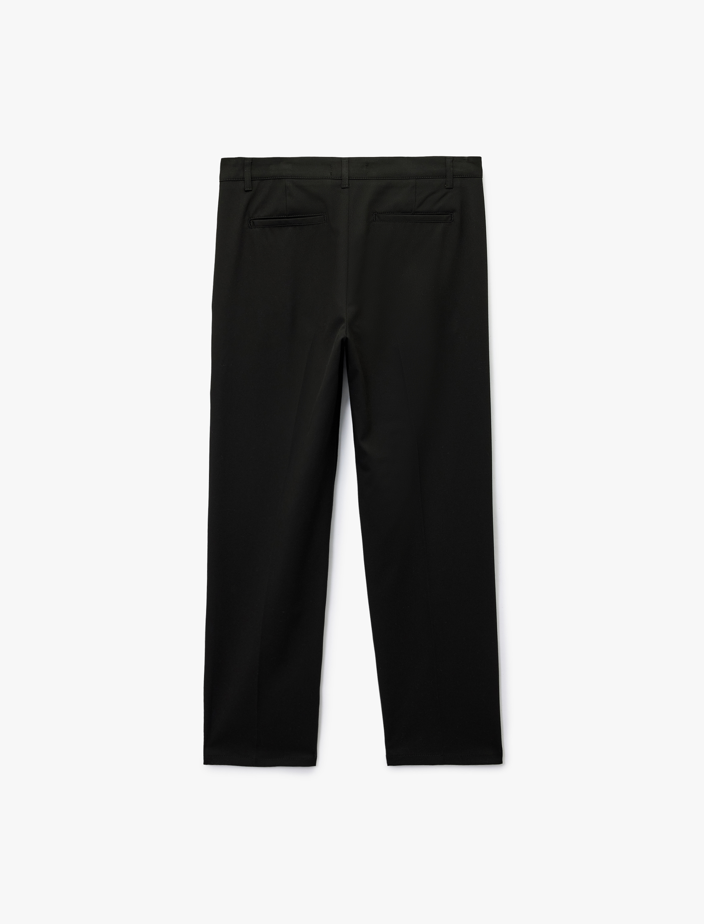   Rahat Kalıp Viskon Karışımlı Pileli Kumaş Pantolon