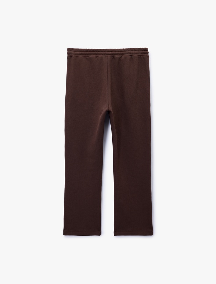  Cepli Pamuklu Beli Bağcıklı Eşofman Altı