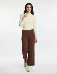 Yüksek Bel Geniş Paça Pantolon