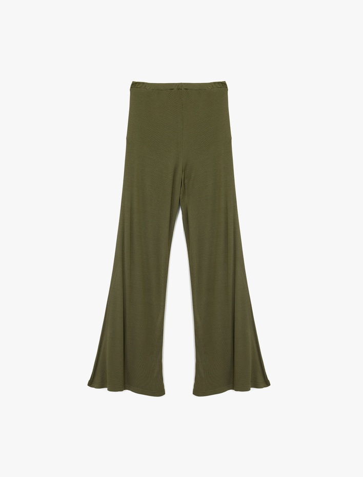  Rahat Kalıp Uzun Geniş Paça Pijama Altı