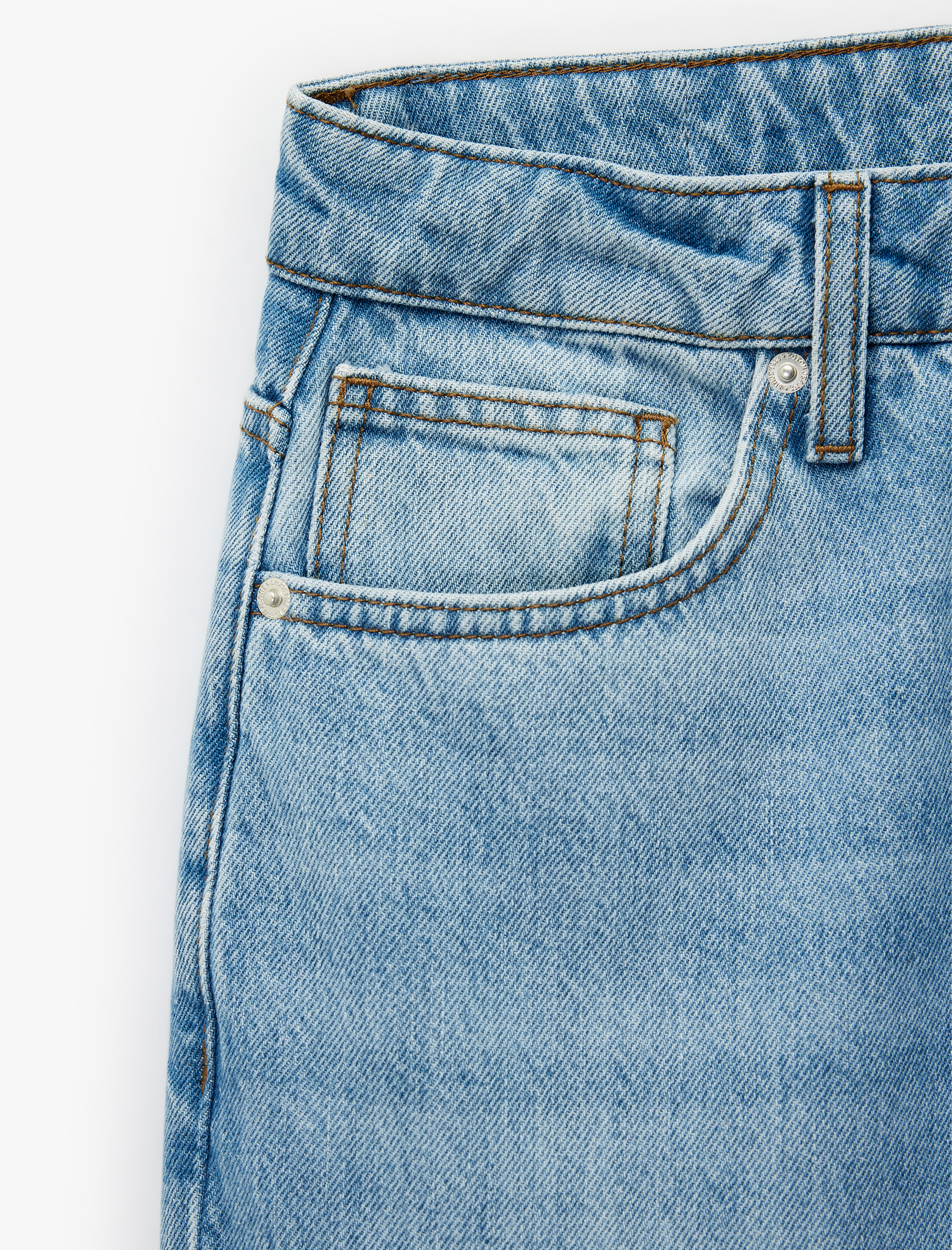   Regular Fit Normal Bel Tapered Jean Pantolon