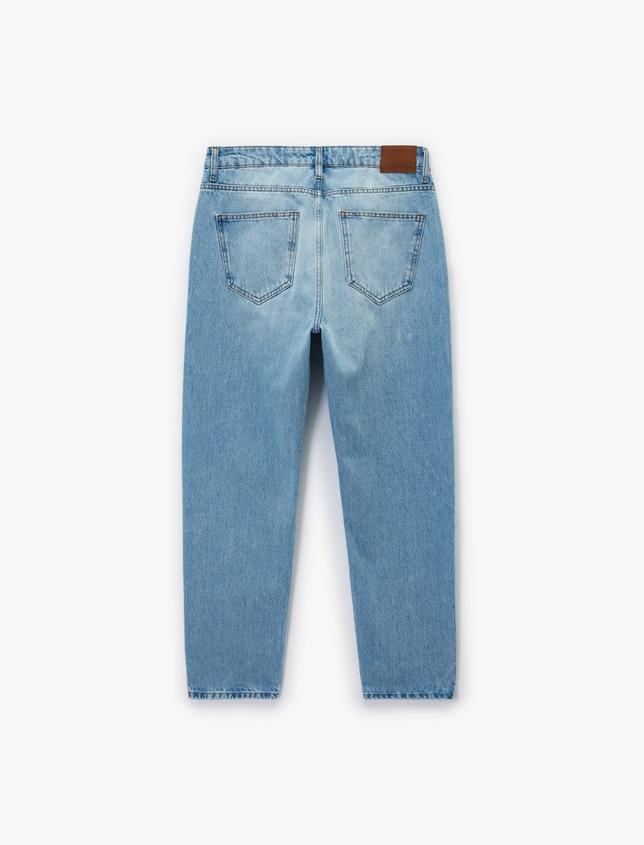  Regular Fit Normal Bel Tapered Jean Pantolon