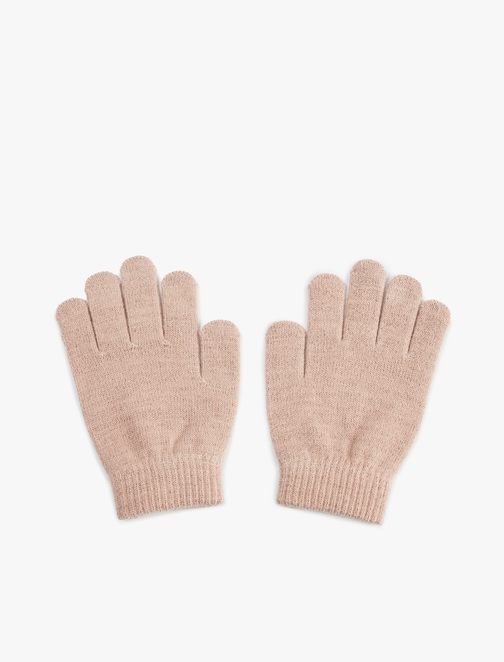 Kız Çocuk Basic Triko Eldiven