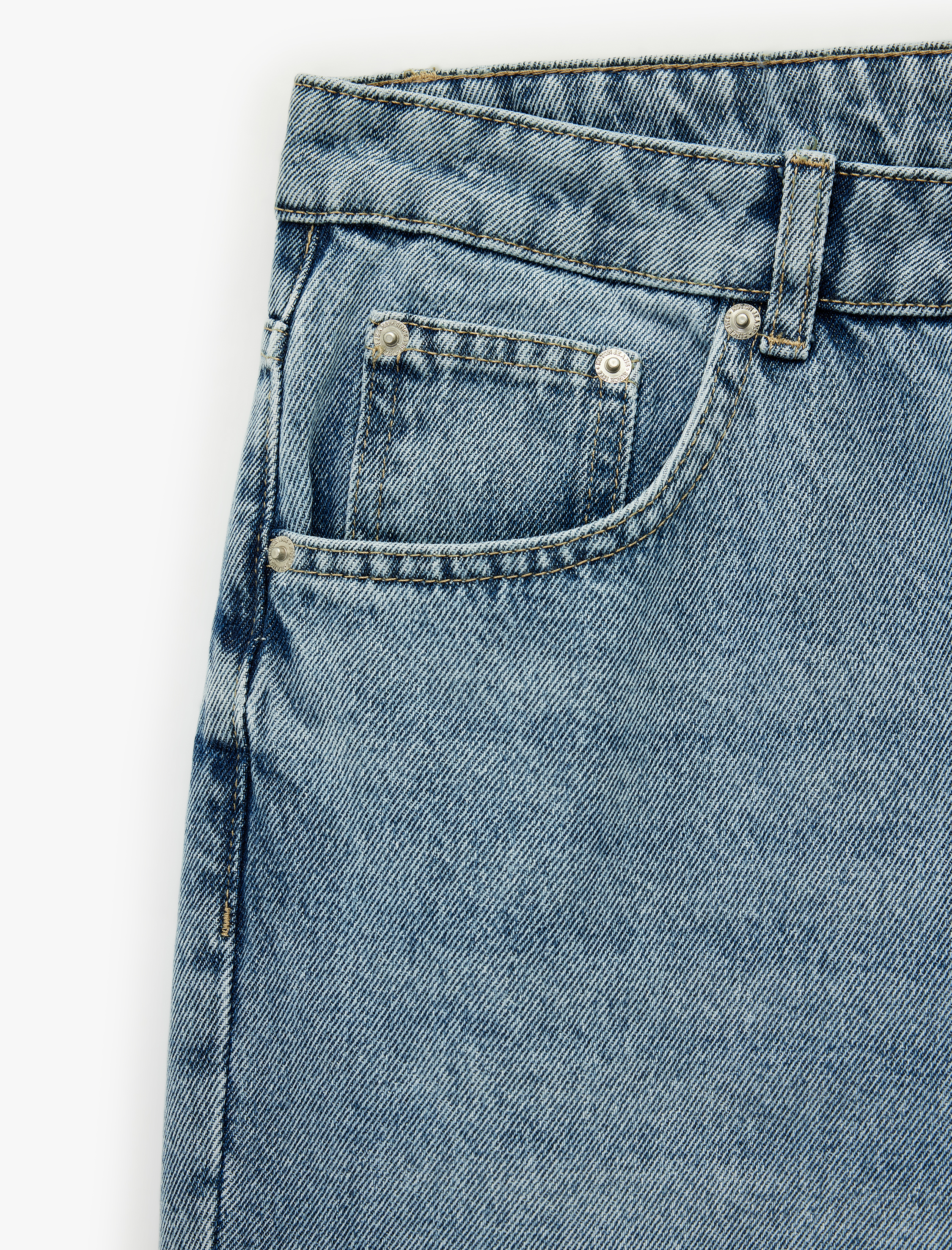   Pamuklu Straight Fit Jean Pantolon - Straight Jeans