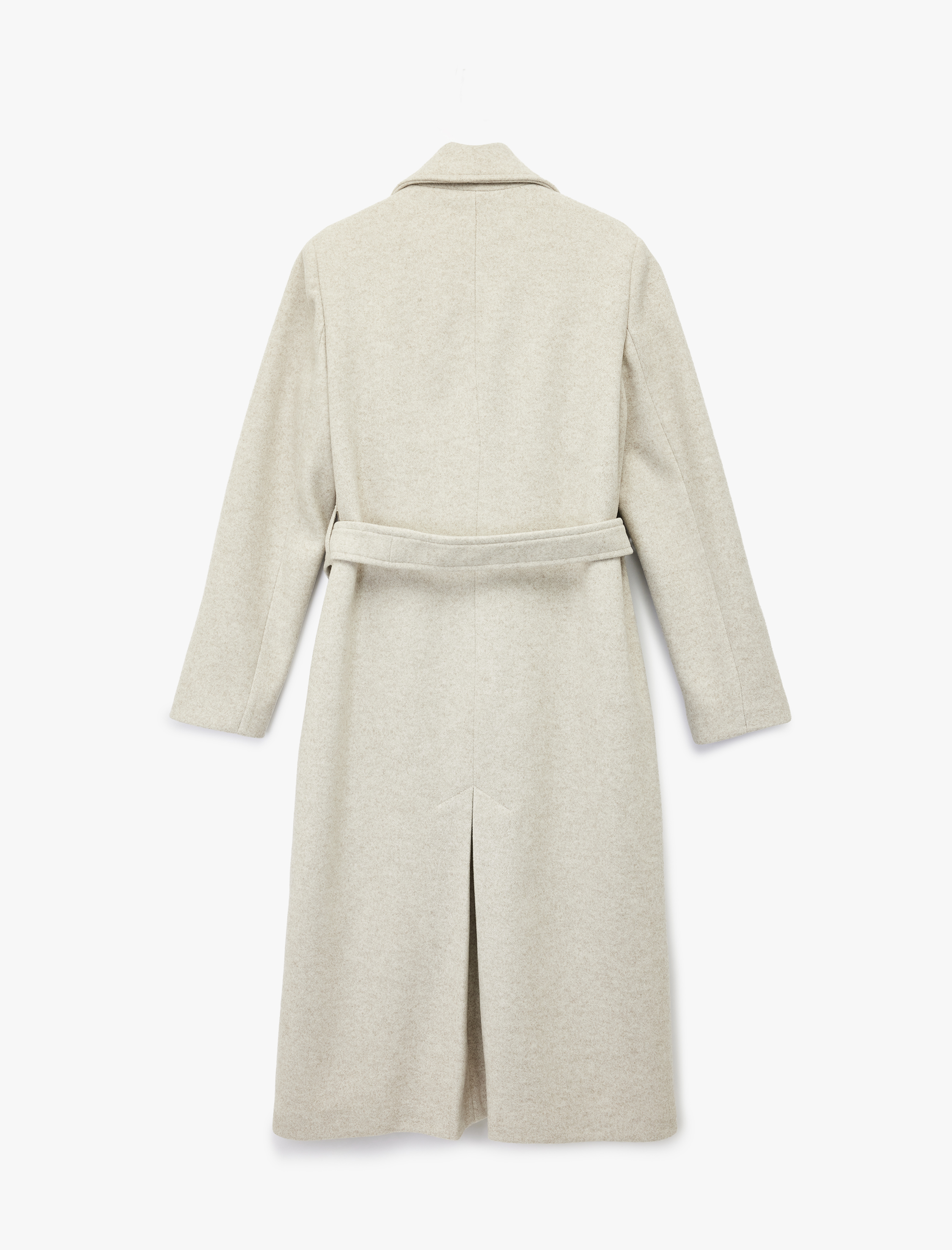   Trenç Kaban Uzun Kollu Cepli Kruvaze Kemerli