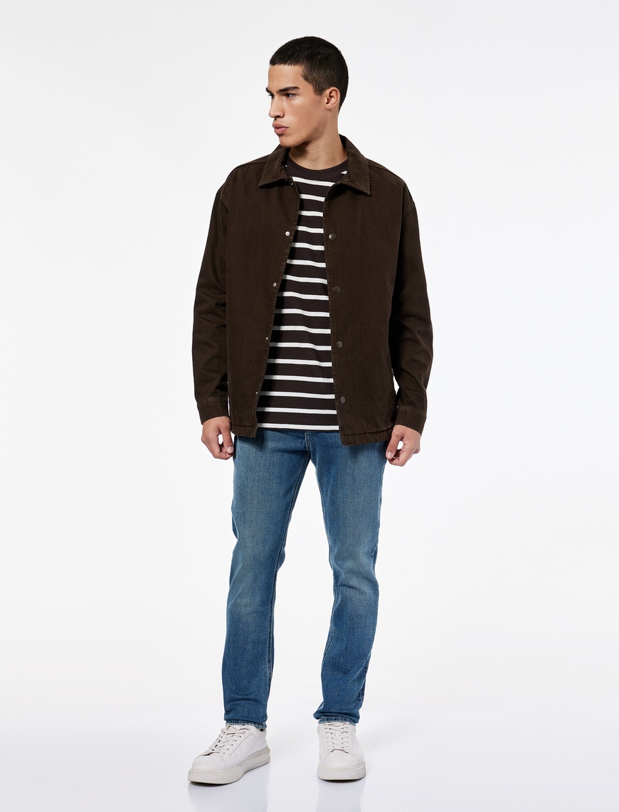 Koton Erkek Pamuklu Normal Bel Super Skinny Fit Jean Pantolon – Justin Jean