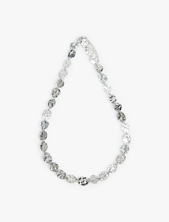 Kadın Dokulu Boncuklu Kolye