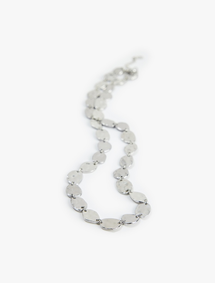 Kadın Dokulu Boncuklu Kolye