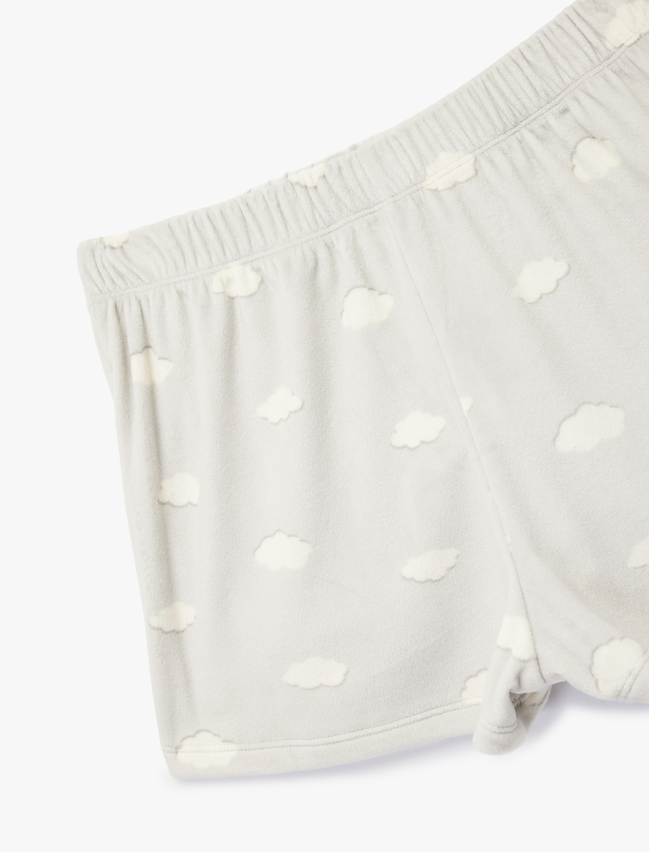   Uzun Kollu Bisiklet Yaka Rahat Kesim Pijama Takımı