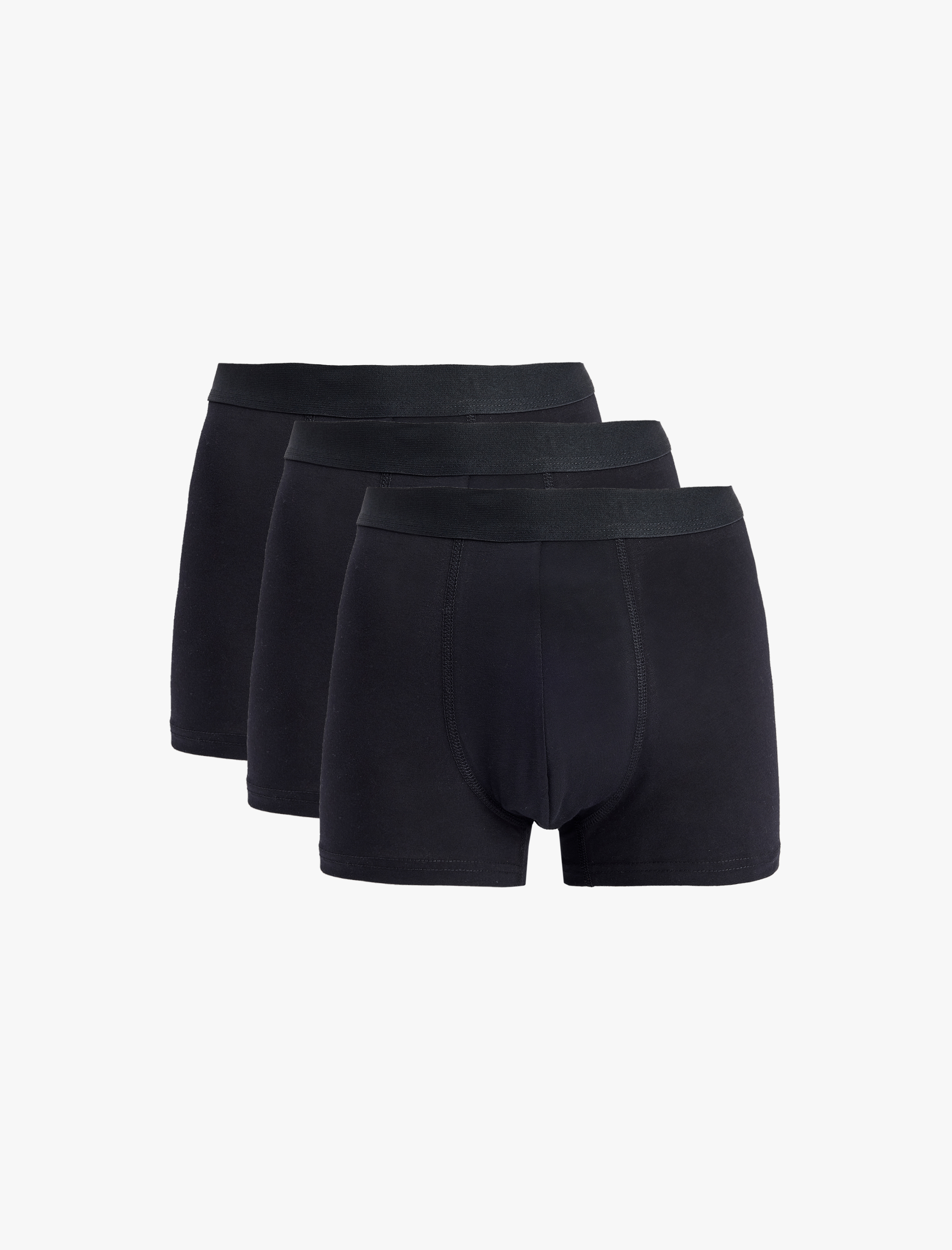   Basic Regular Fit Pamuklu 3'lü Boxer Seti