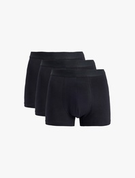 Basic Regular Fit Pamuklu 3'lü Boxer Seti