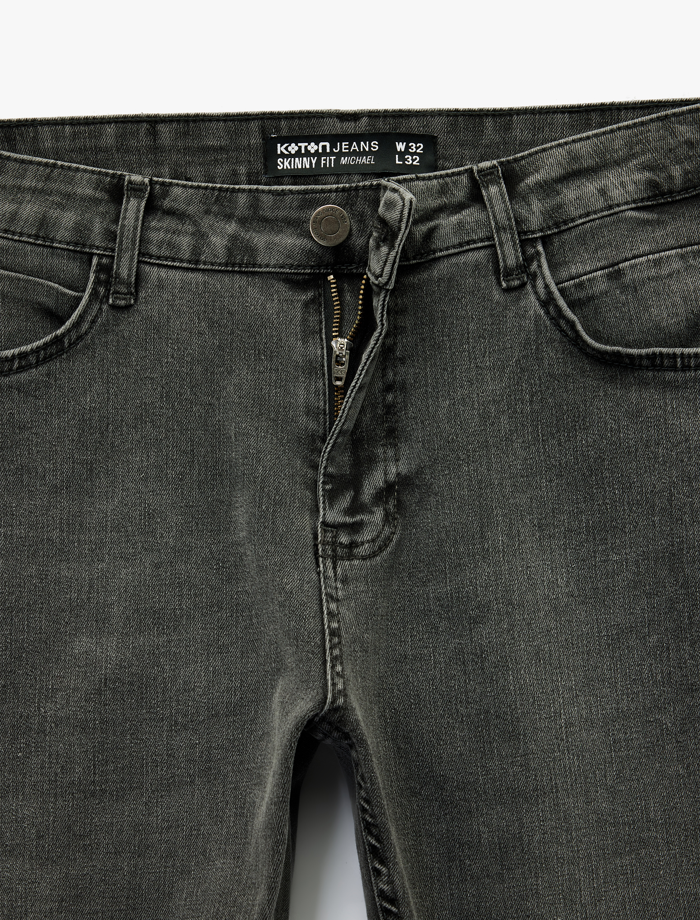   Normal Bel Pamuklu Skinny Fit Jean Pantolon - Michael Jean