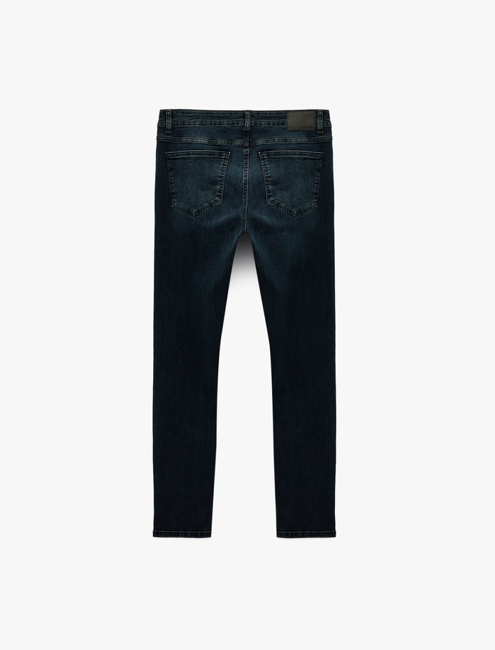 Pamuklu Normal Bel Skinny Fit Jean Pantolon - Michael Jean