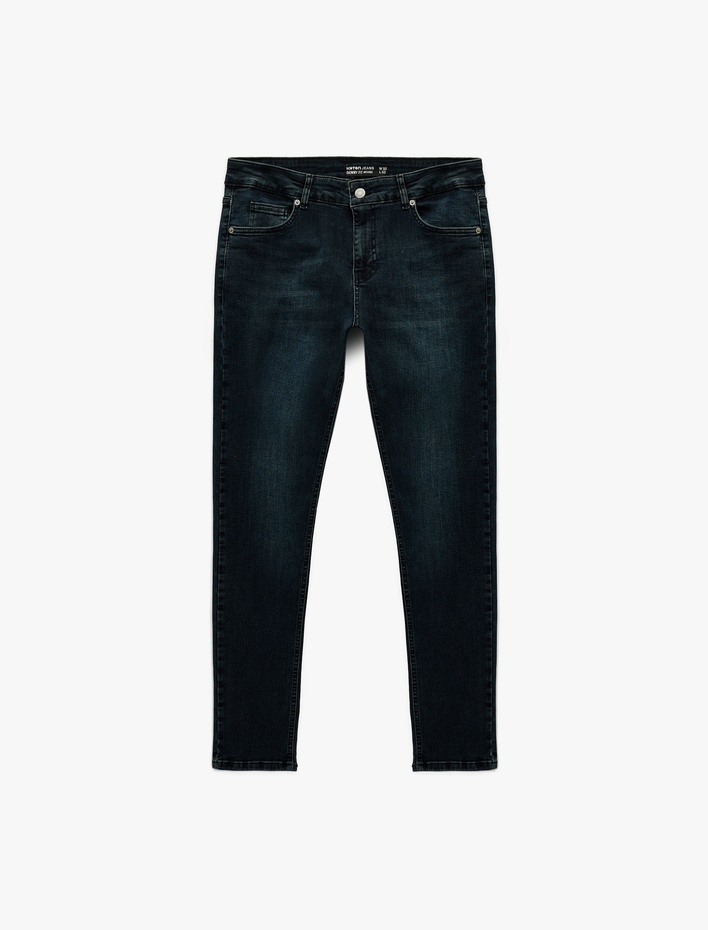  Pamuklu Normal Bel Skinny Fit Jean Pantolon - Michael Jean