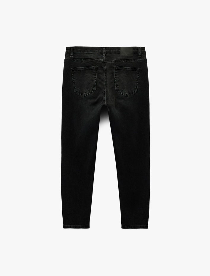  Normal Bel Pamuklu Tapered Fit Jean Pantolon - Joe Jean