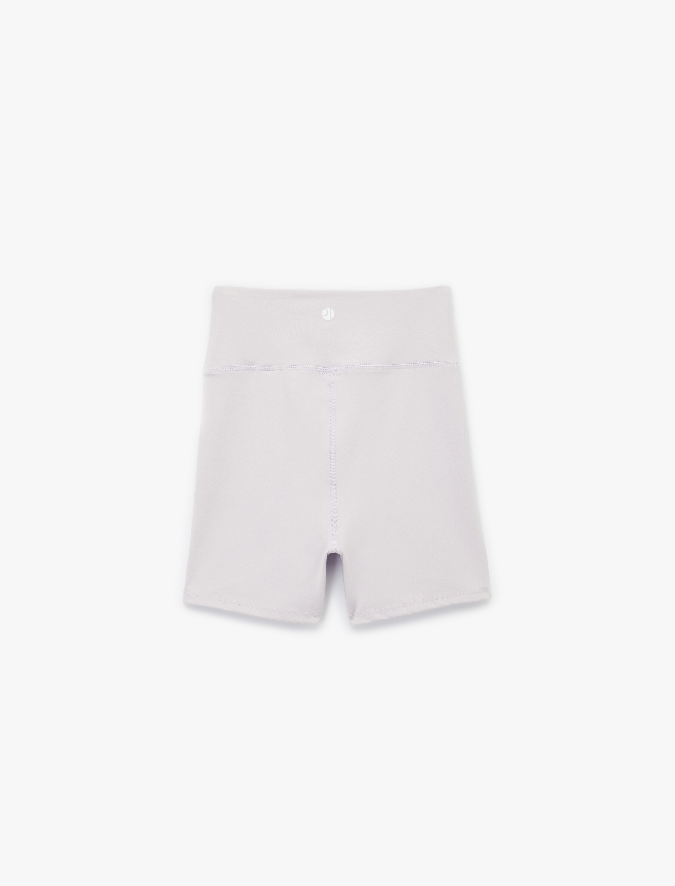   Slim Fit Yüksek Bel Ekstra Mini Spor Biker Tayt