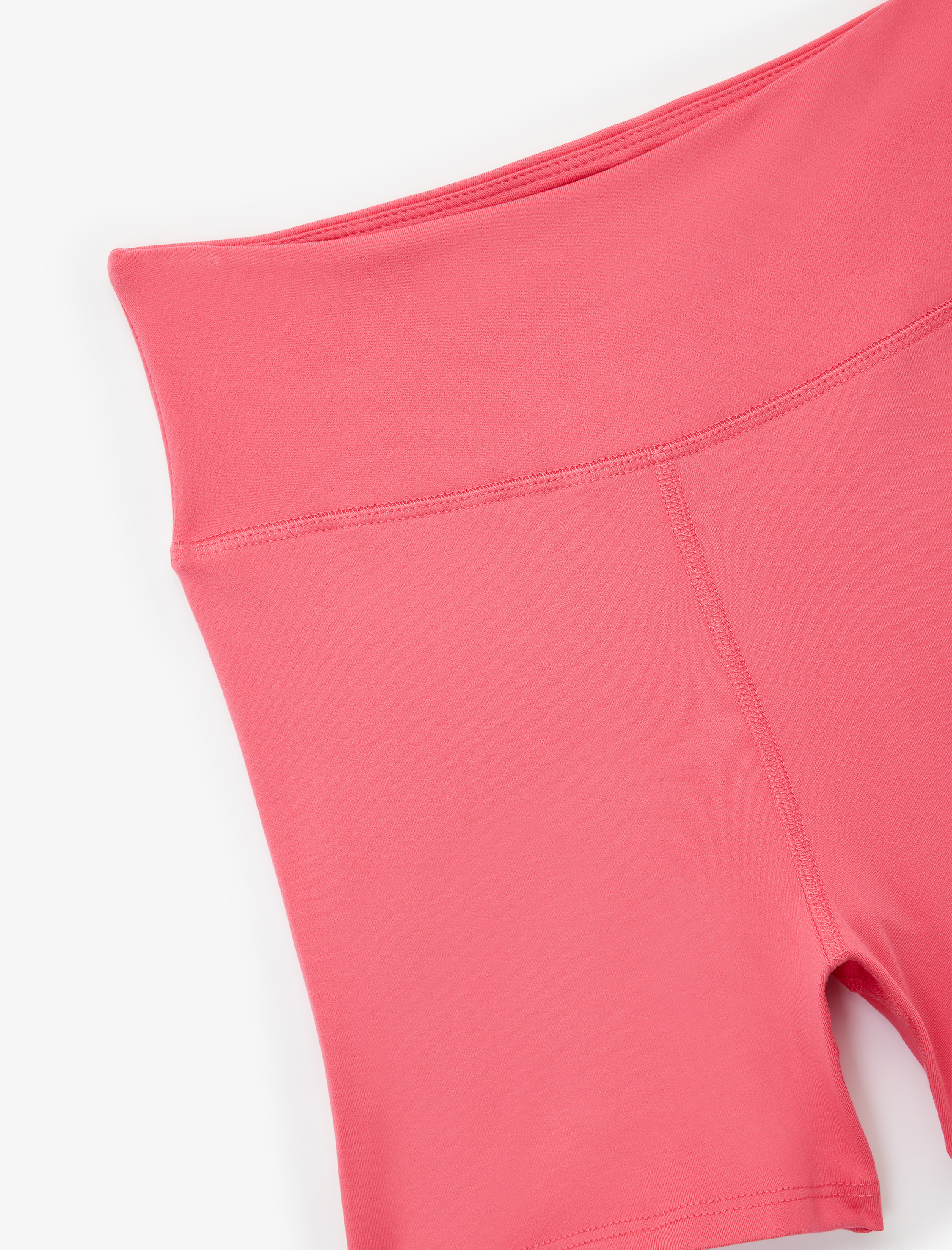   Slim Fit Yüksek Bel Ekstra Mini Spor Biker Tayt