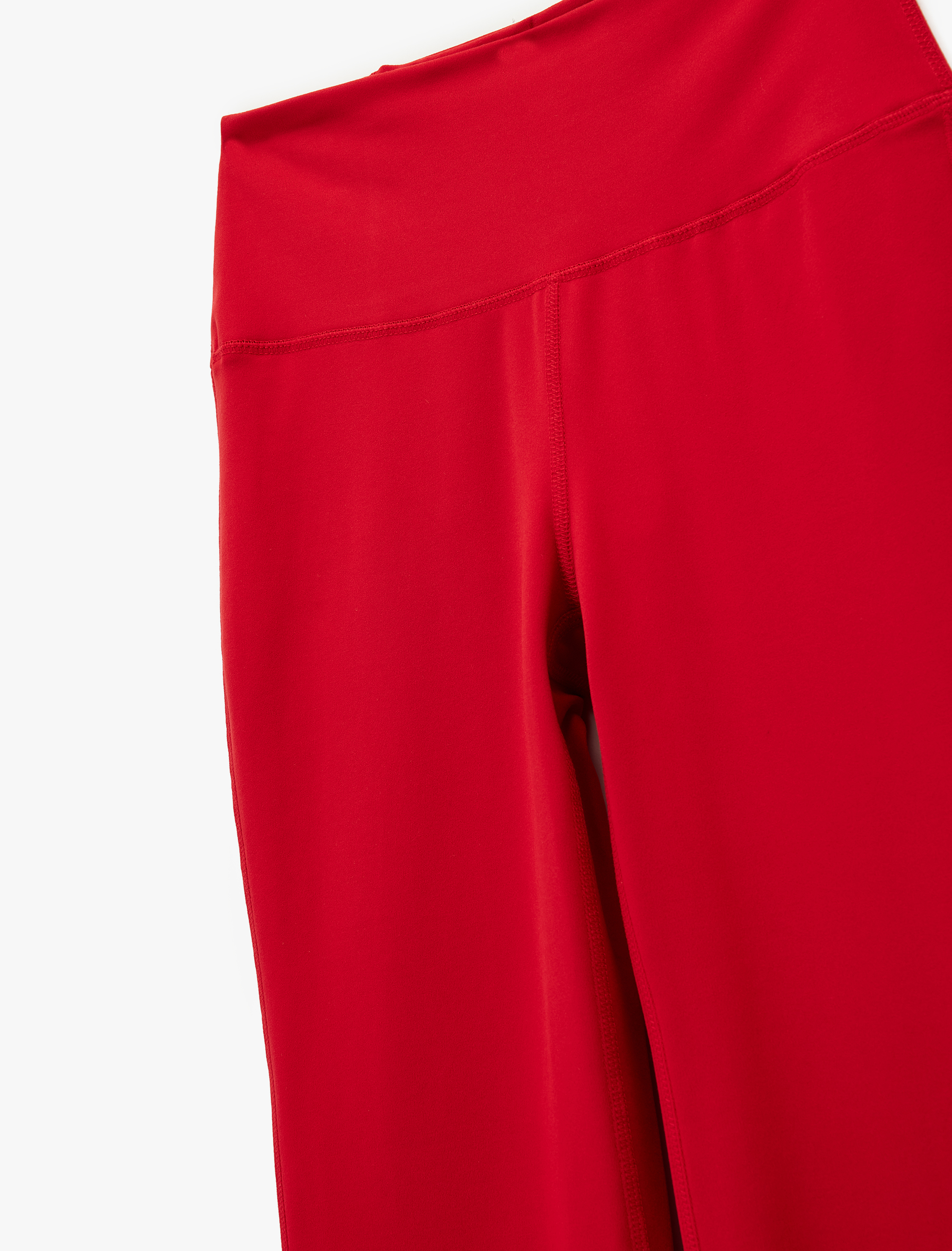   Yüksek Bel İspanyol Paça Spor Tayt