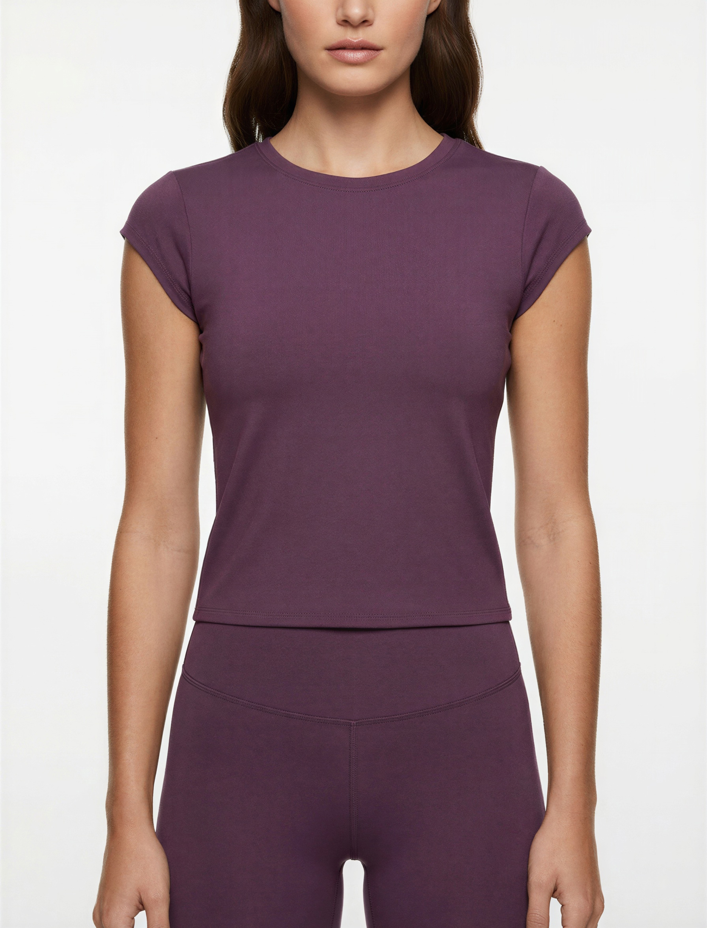   Rahat Kalıp Kısa Kollu İnterlok Bisiklet Yaka Spor Tişört