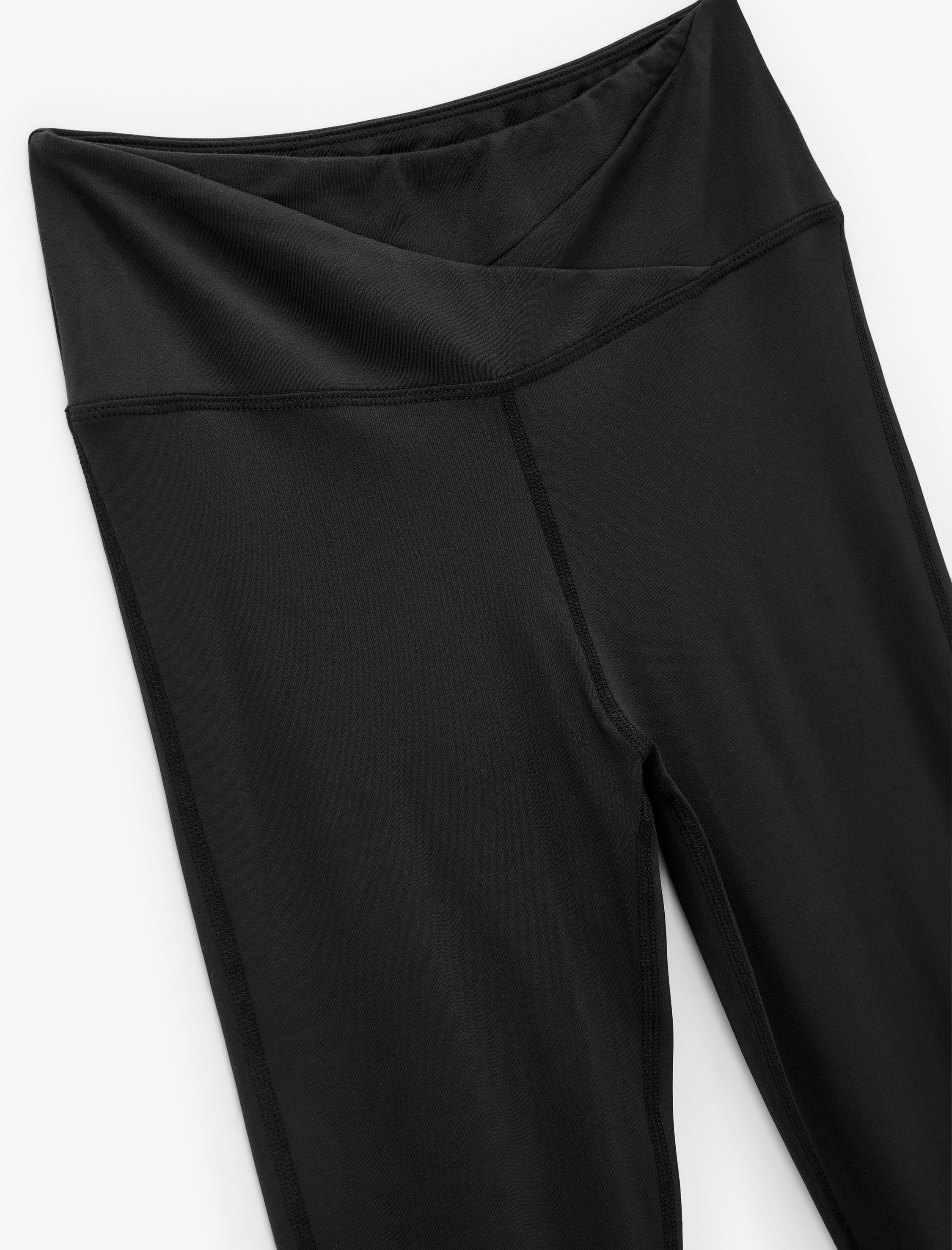   Asimetrik Yüksek Bel Dikiş Detaylı Slim Fit Spor Tayt