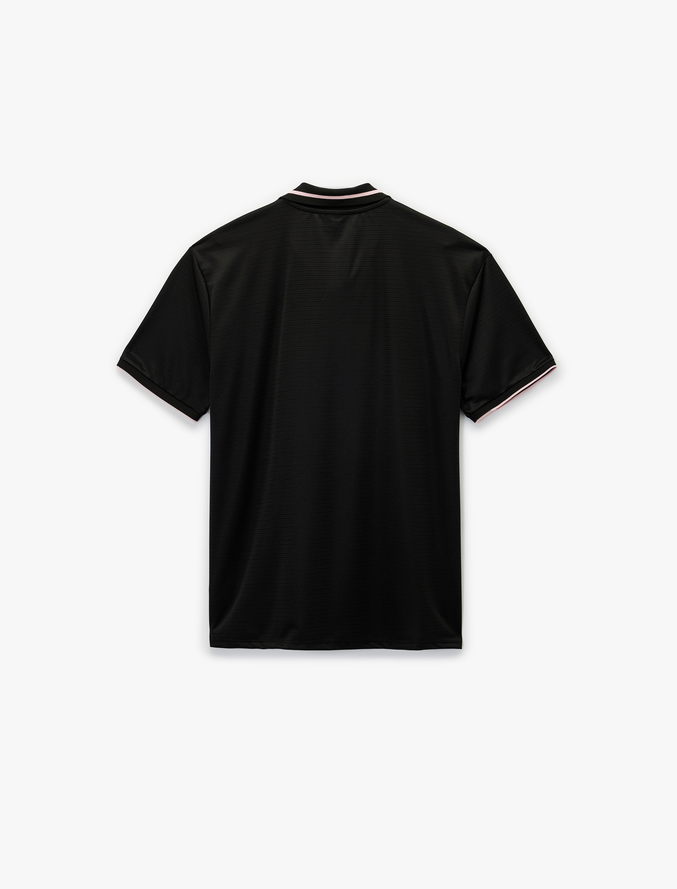   Rahat Kalıp Kısa Kollu Şerit Detaylı Polo Yaka Baskılı Spor Tişört