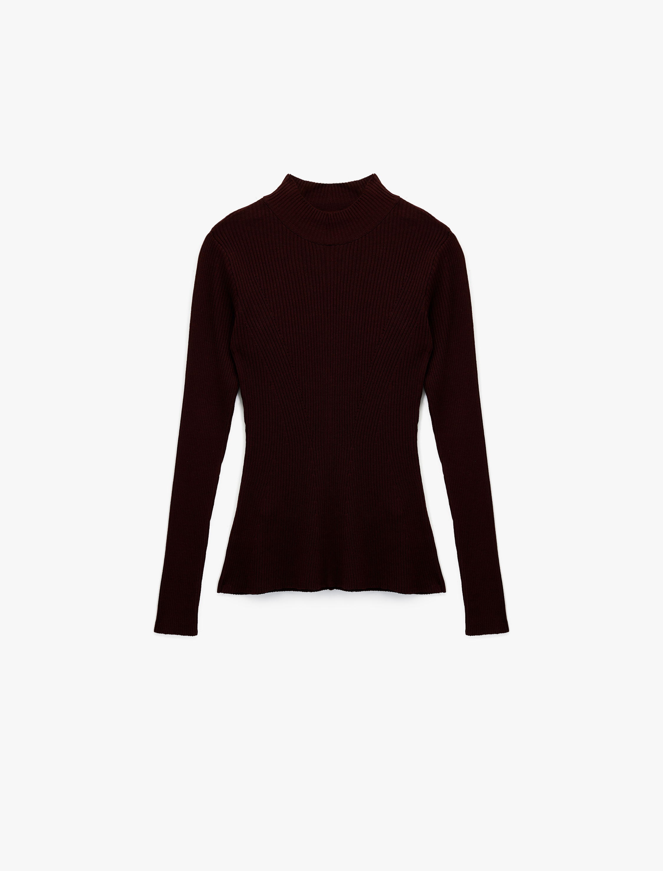   Koton X Melis Ağazat - Uzun Kollu Dik Yaka Triko Kazak