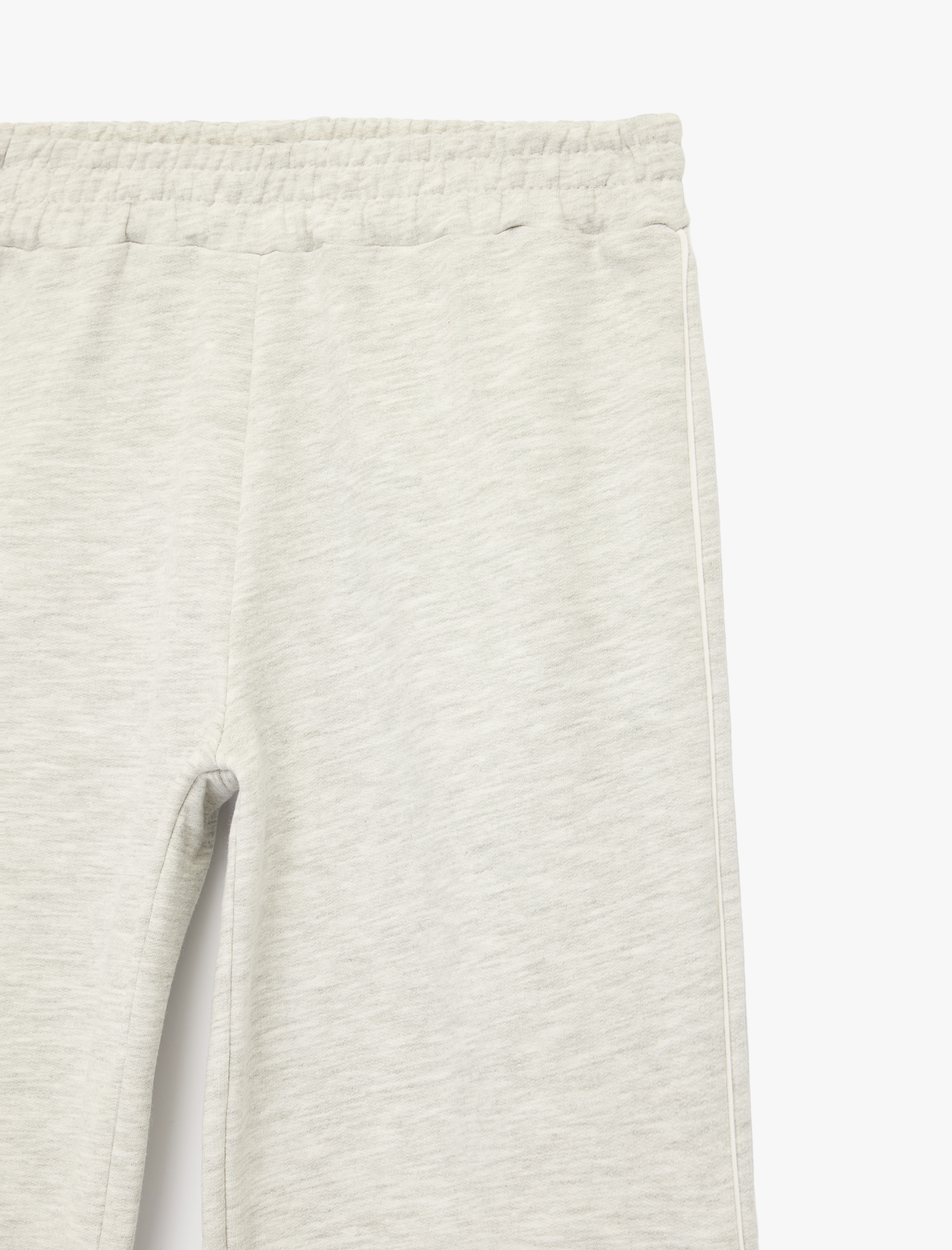  Kız Çocuk Beli Lastikli Rahat Kalıp Geniş Paça Basic Eşofman Altı