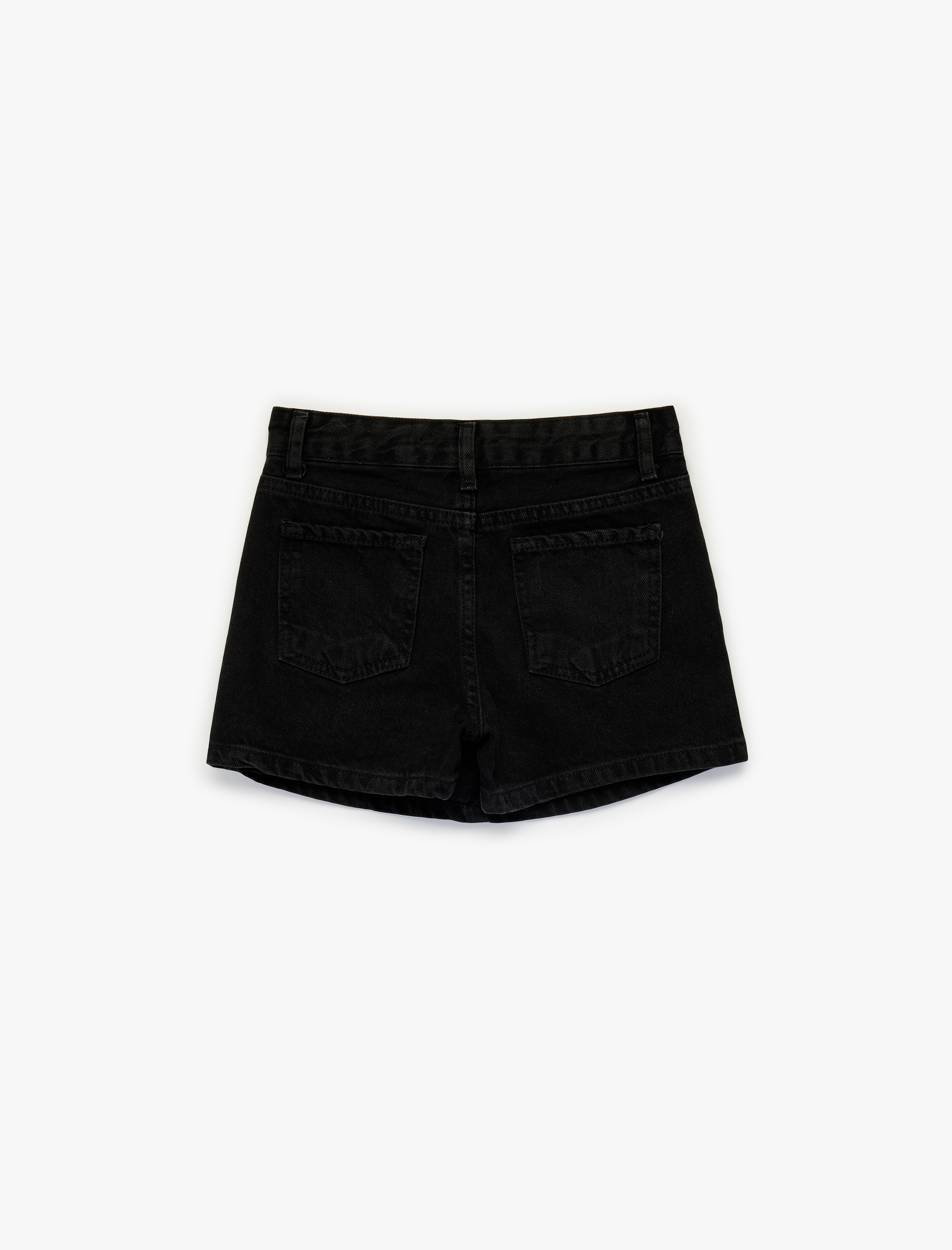  Kız Çocuk Pamuklu Slim Fit Cepli Denim Şort Etek