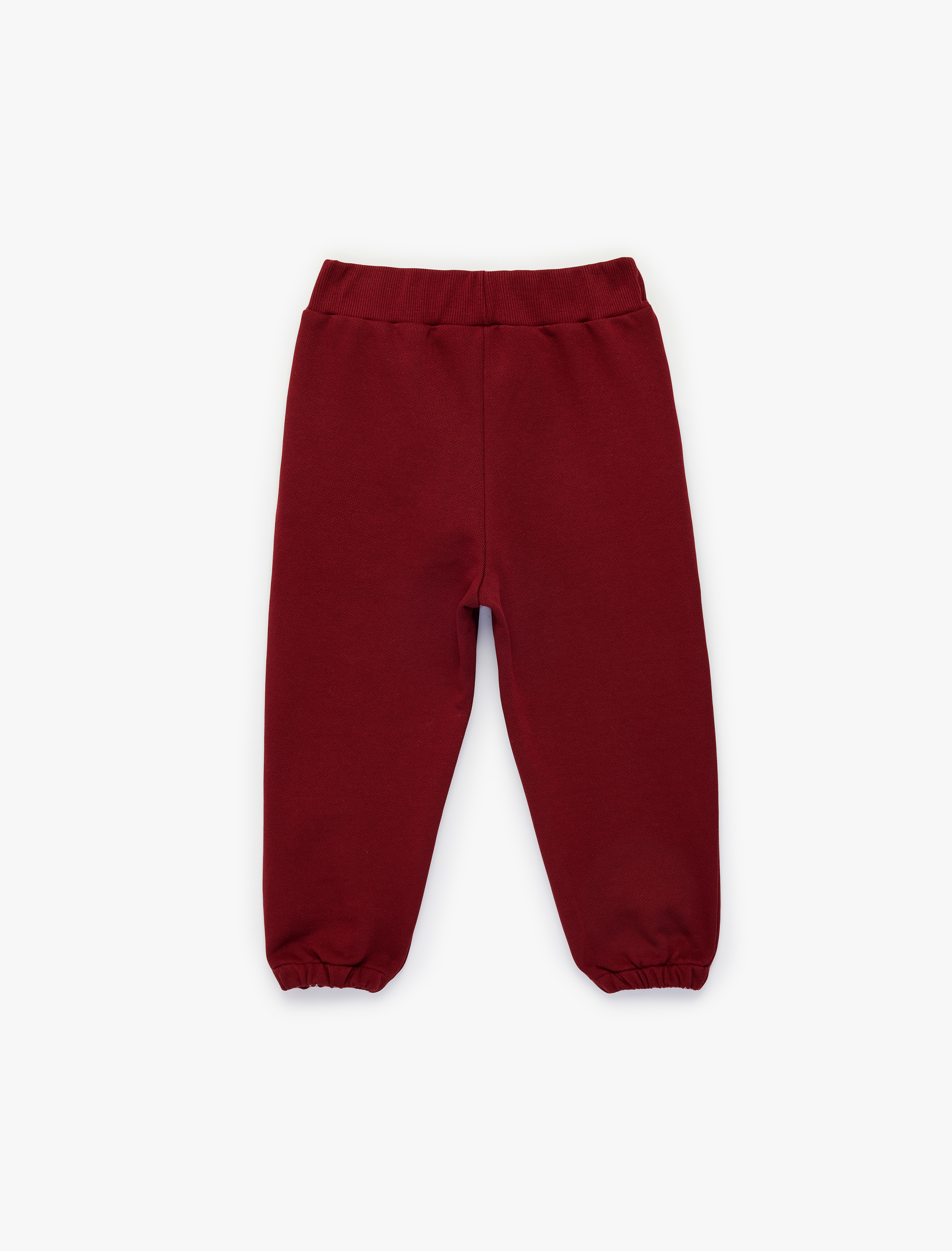  Erkek Bebek Pamuklu Beli Bağcıklı Basic Jogger Eşofman Altı