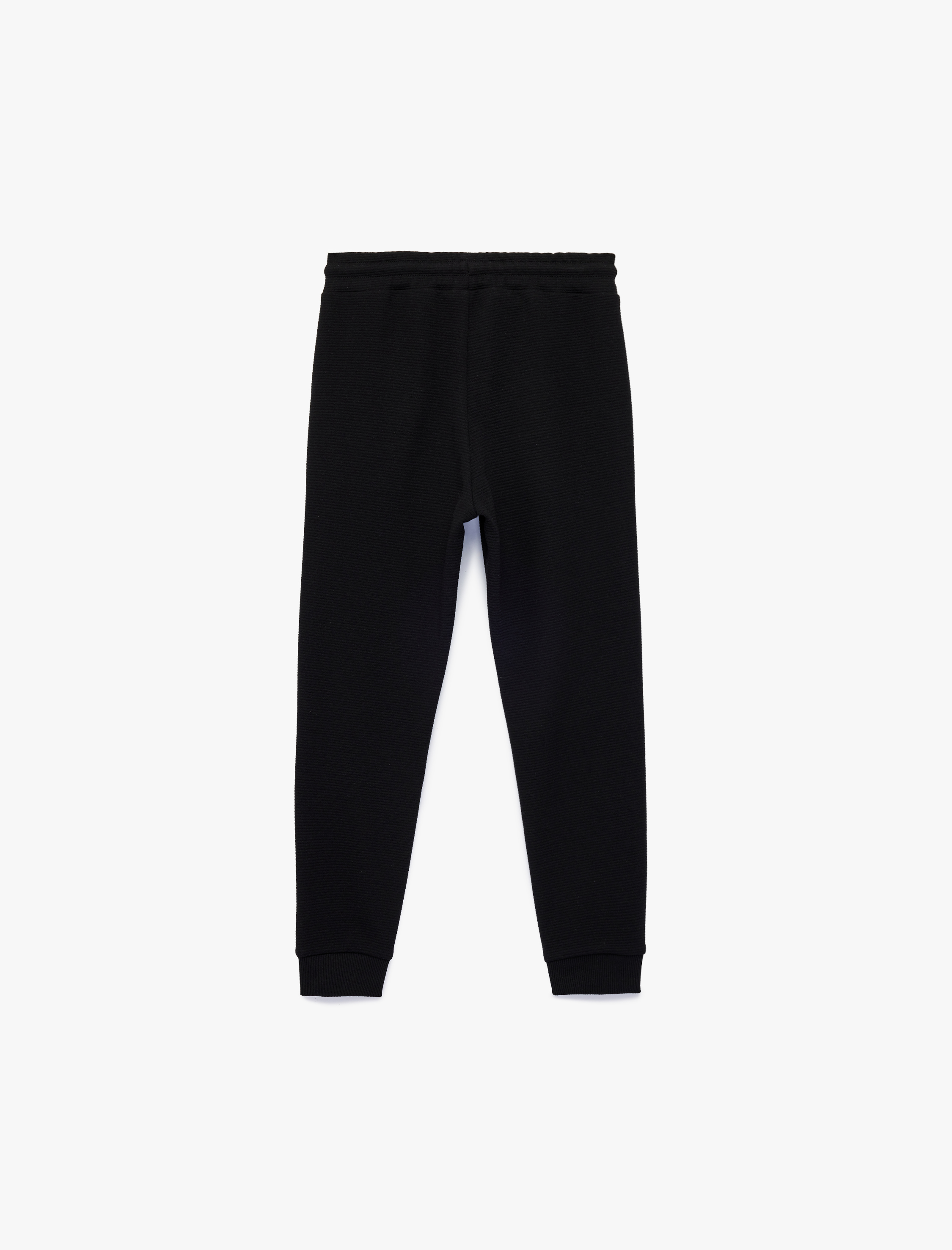  Erkek Çocuk Cepli Beli Bağcıklı Basic Jogger Eşofman Altı