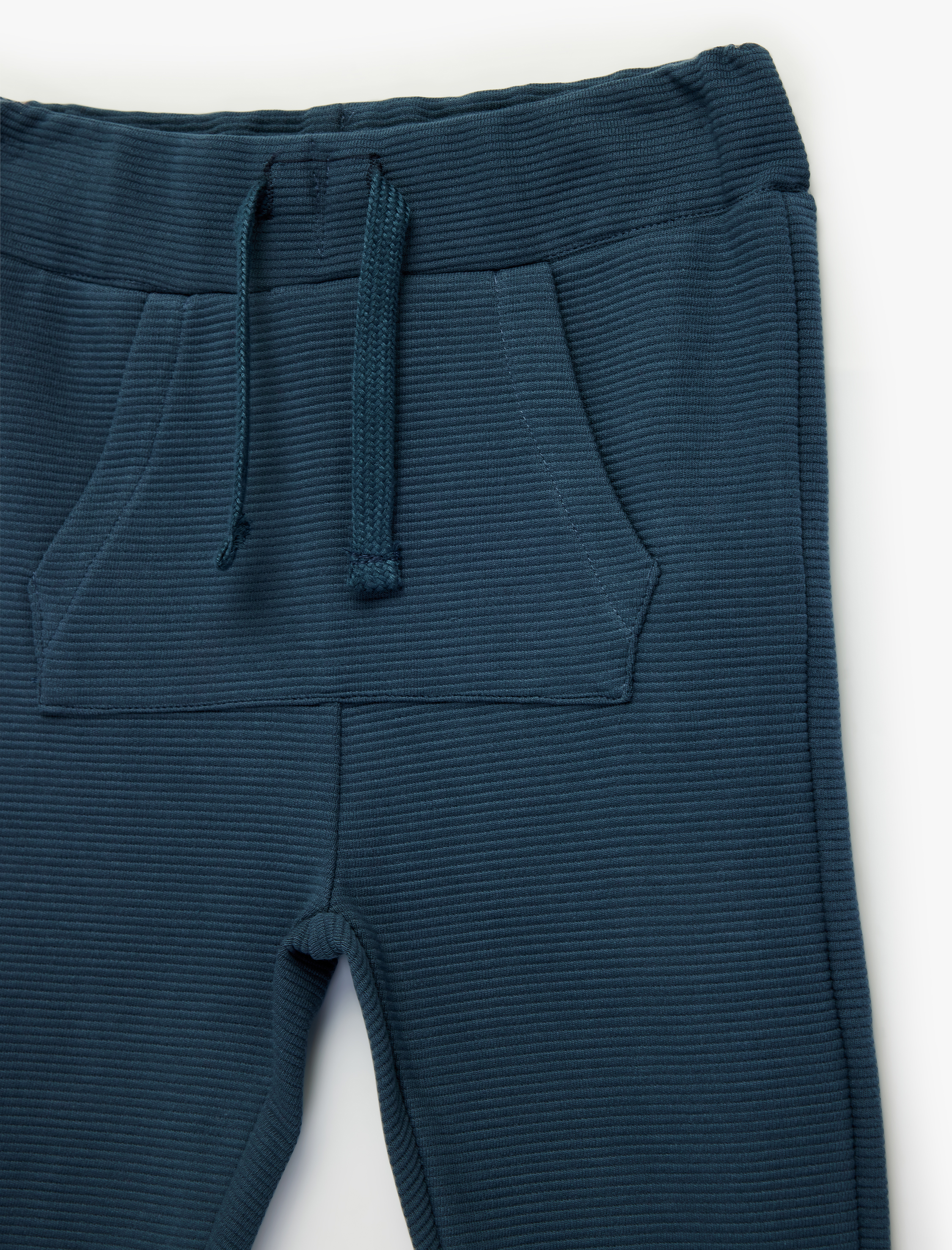  Erkek Bebek Kanguru Cepli Beli Lastikli Pamuklu Jogger Eşofman Altı