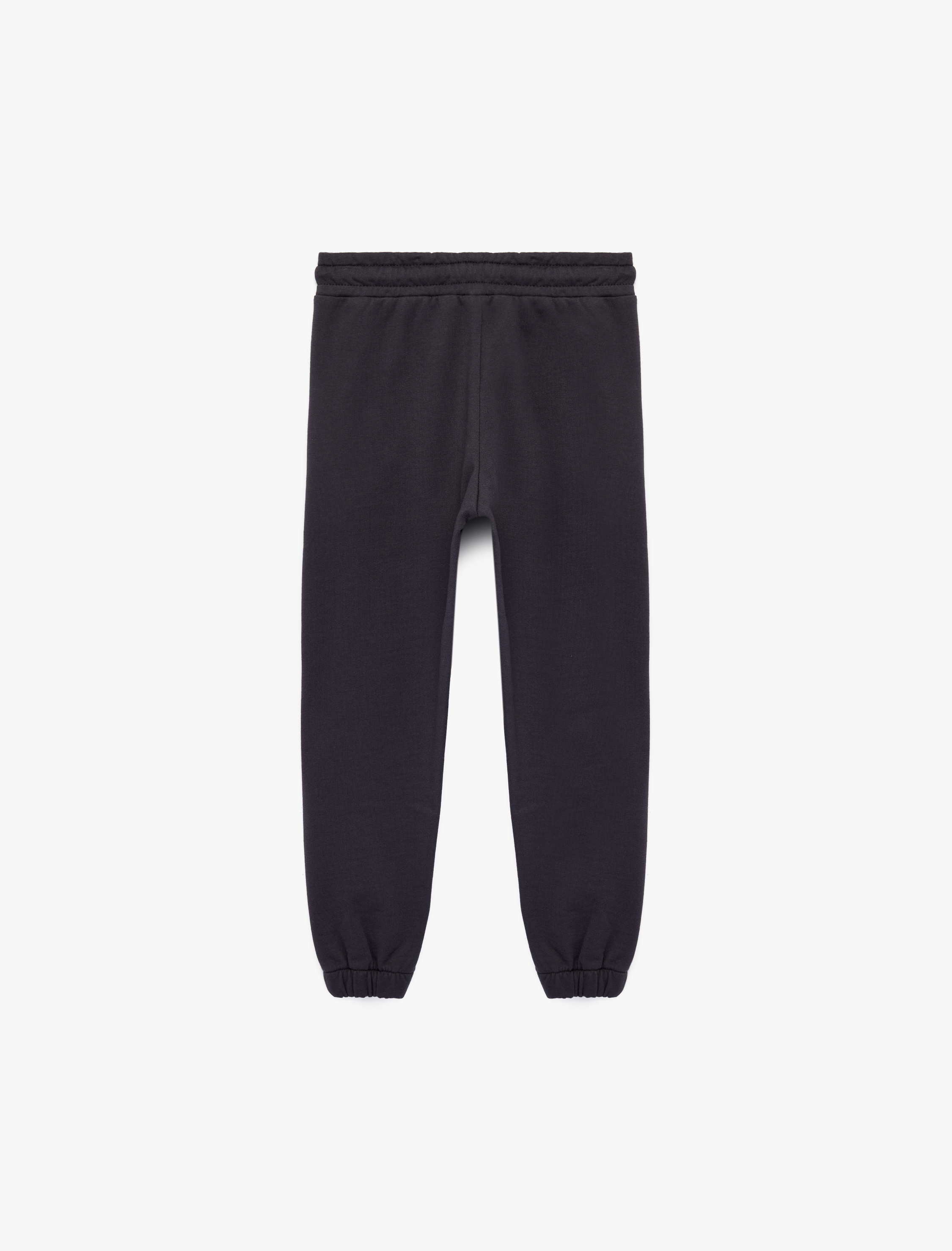  Erkek Çocuk Şardonlu Pamuklu Cepli Jogger Eşofman Altı