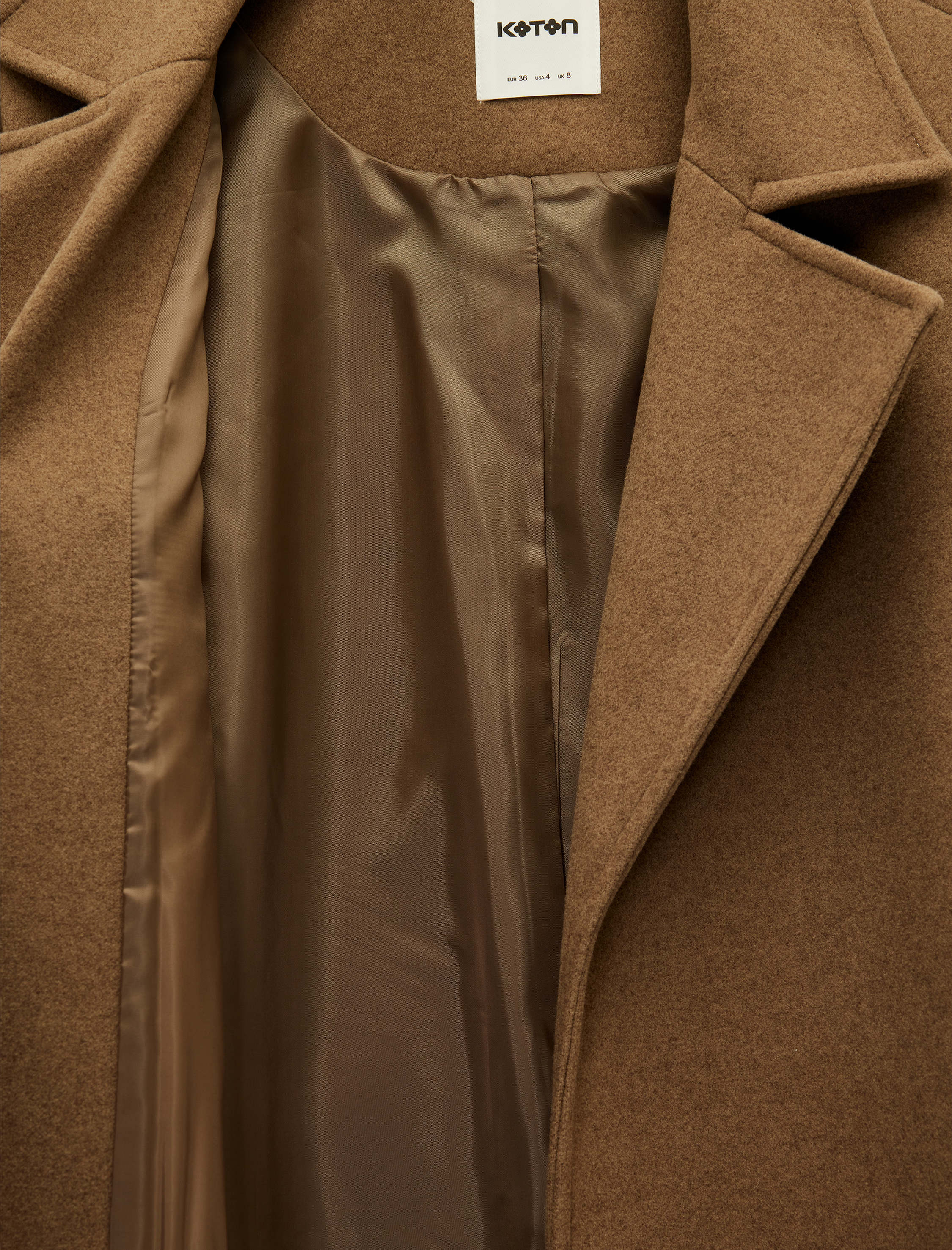   Kemerli Uzun Kaşe Kaban Cepli Uzun Kollu