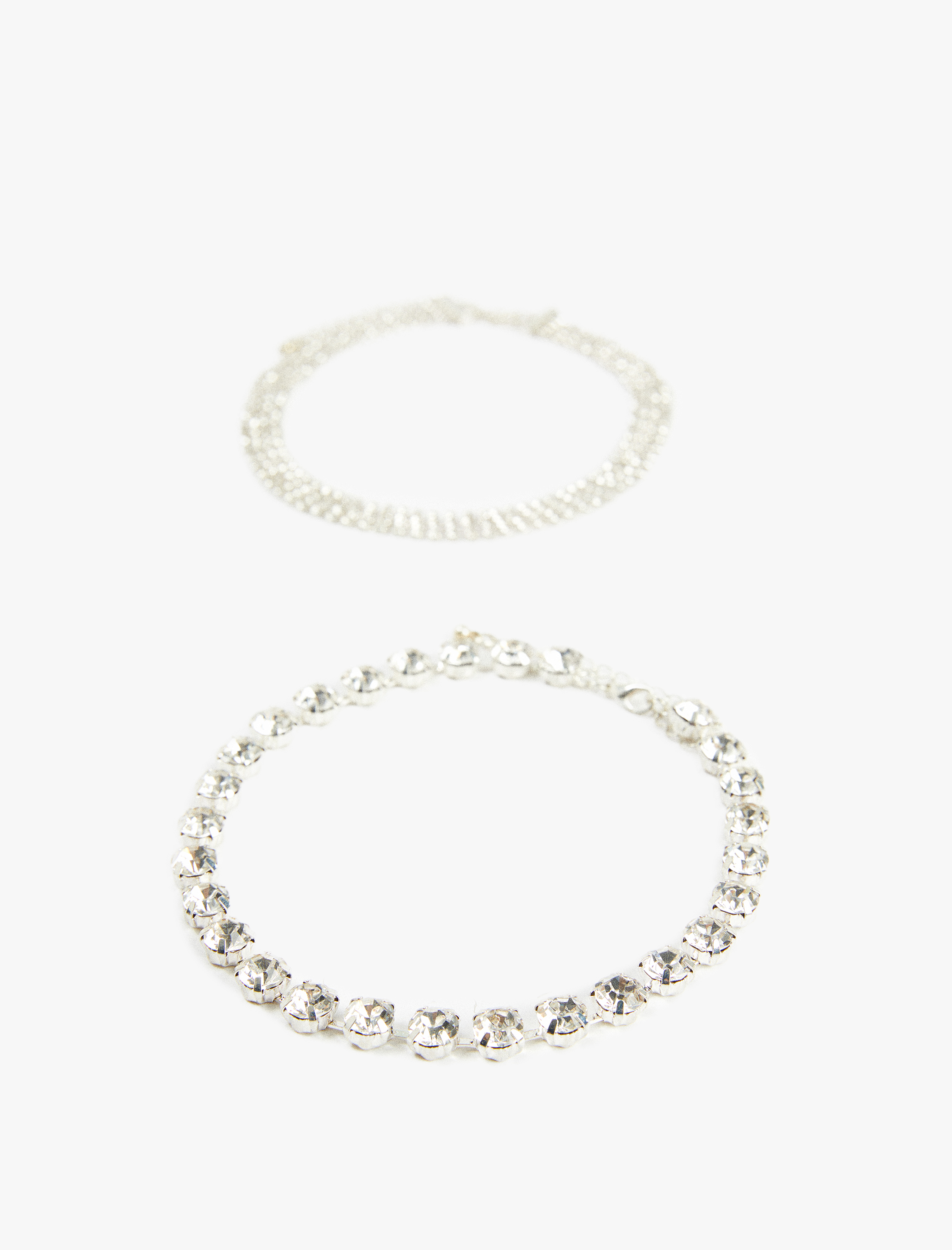  Kadın Taşlı 2'li Choker Kolye Seti - Koton X Sibil Çetinkaya