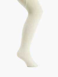 Dokulu Külotlu Çorap