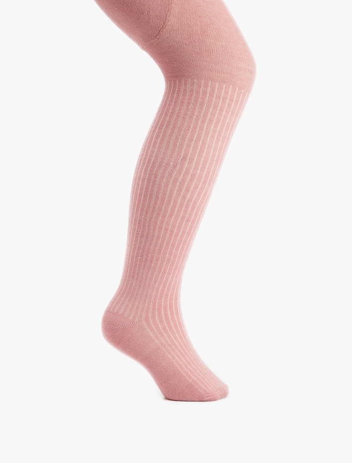 Kız Çocuk Dokulu Külotlu Çorap