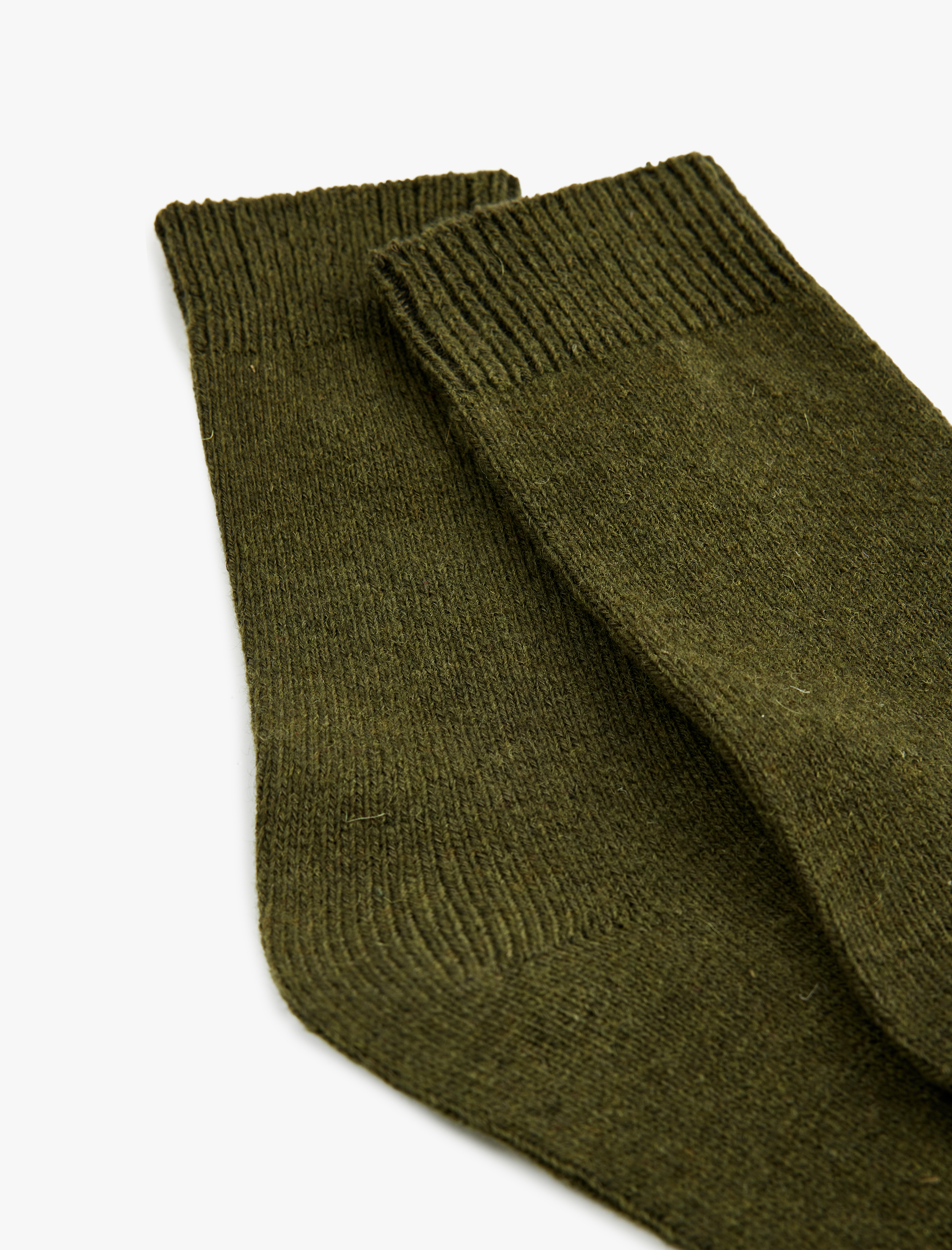  Erkek Basic Koyun Yünü Karışımlı Kalın Soket Çorap