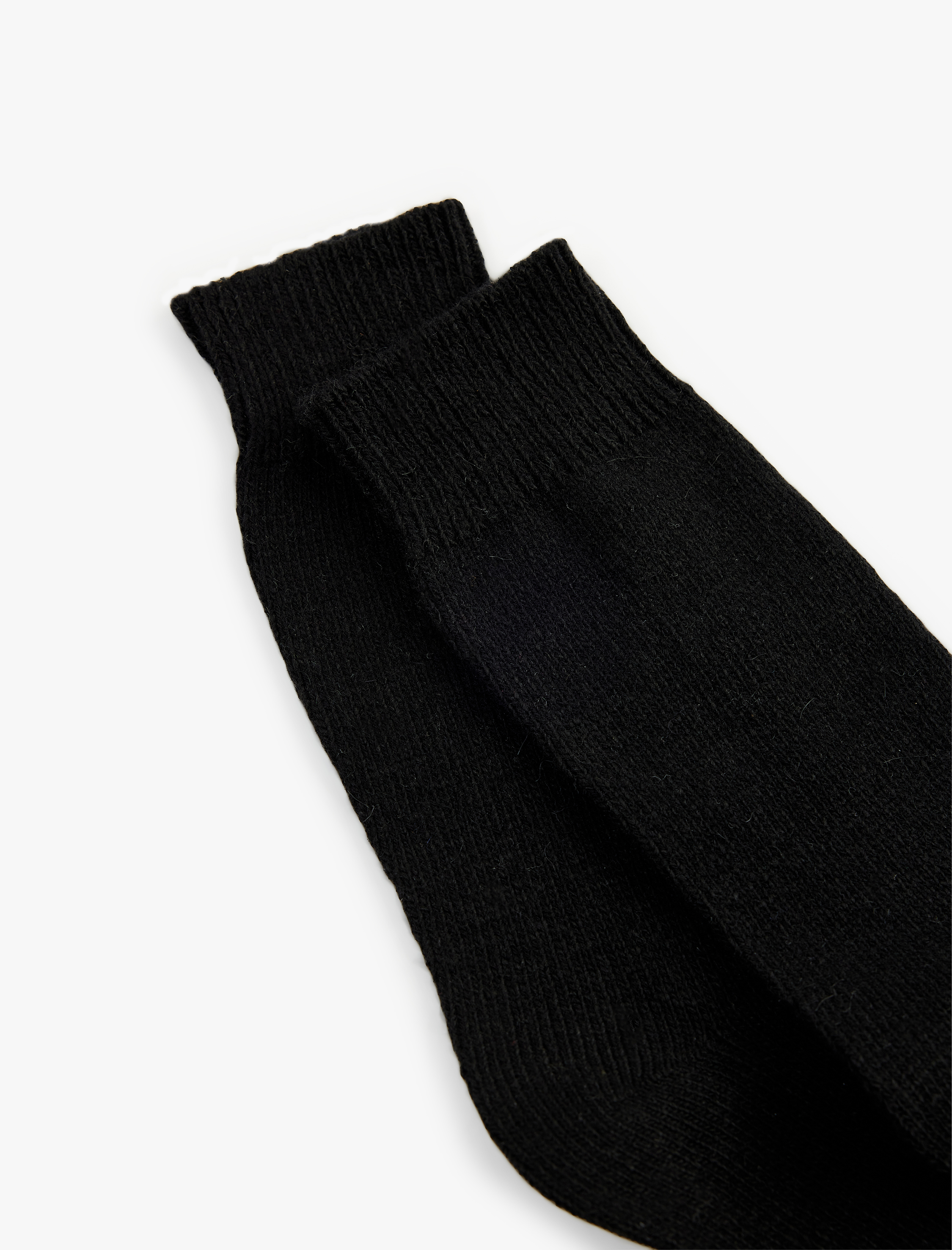  Erkek Basic Koyun Yünü Karışımlı Kalın Soket Çorap