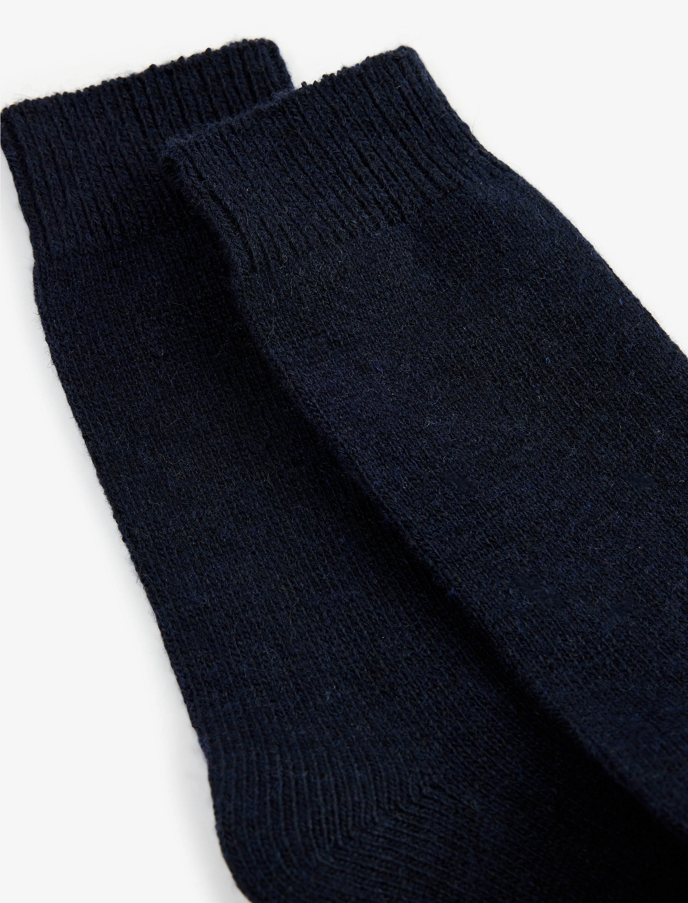  Erkek Basic Koyun Yünü Karışımlı Kalın Soket Çorap